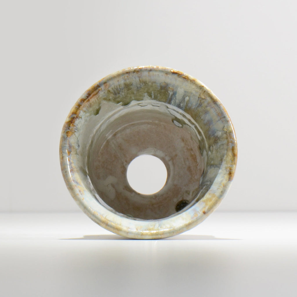 ヒノモトナツミ / 縁-ふち- / cone2_36 /  約 φ14.5cm / 植木鉢