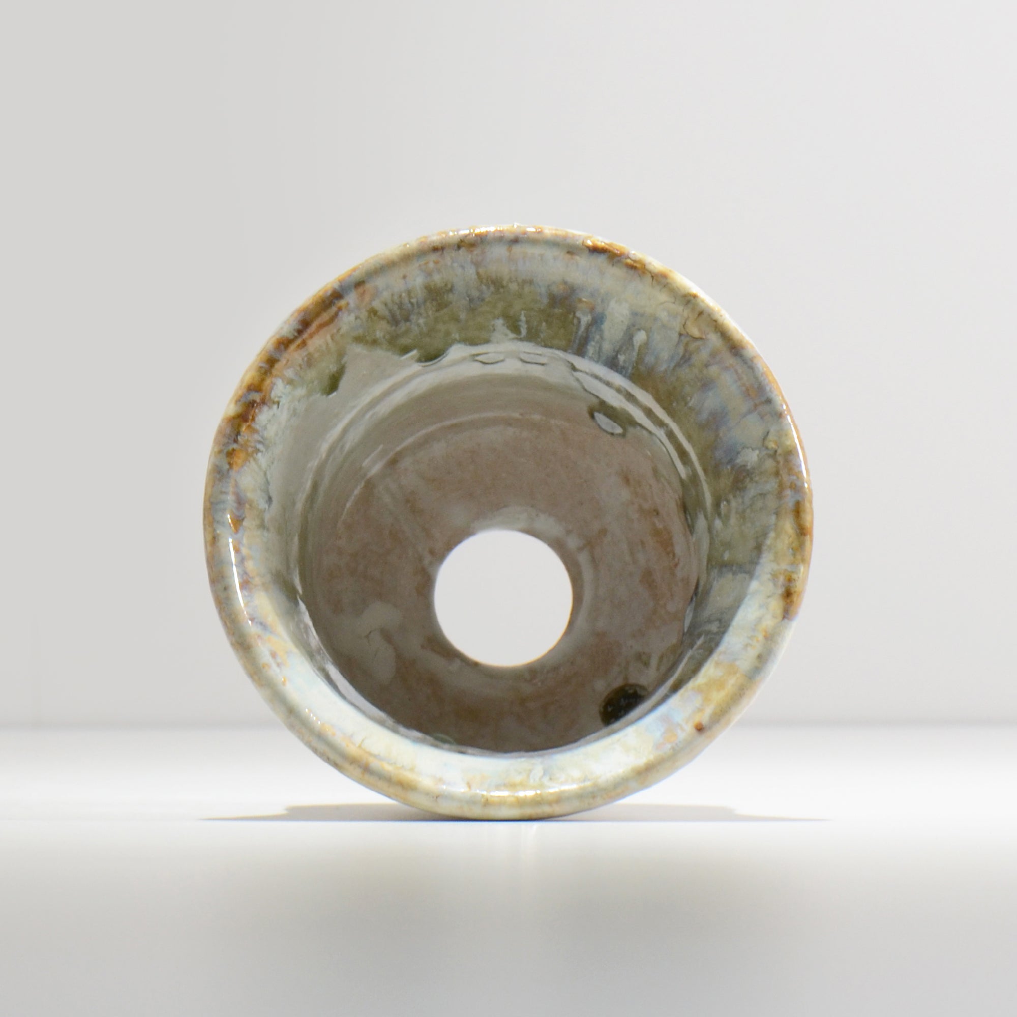 ヒノモトナツミ / 縁-ふち- / cone2_36 /  約 φ14.5cm / 植木鉢