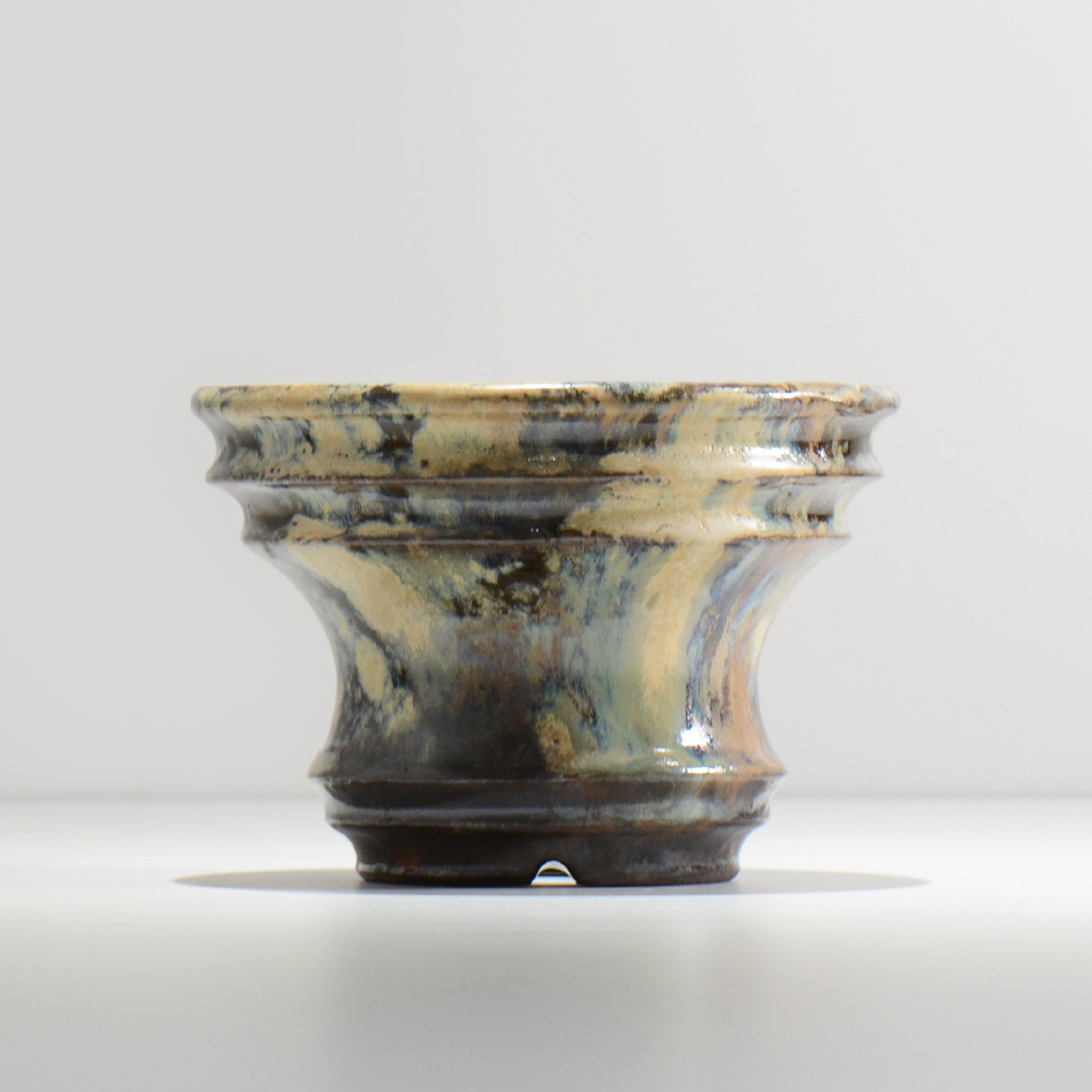 ヒノモトナツミ / 縁-ふち- / cone2_46 /  約 φ17.2cm / 植木鉢