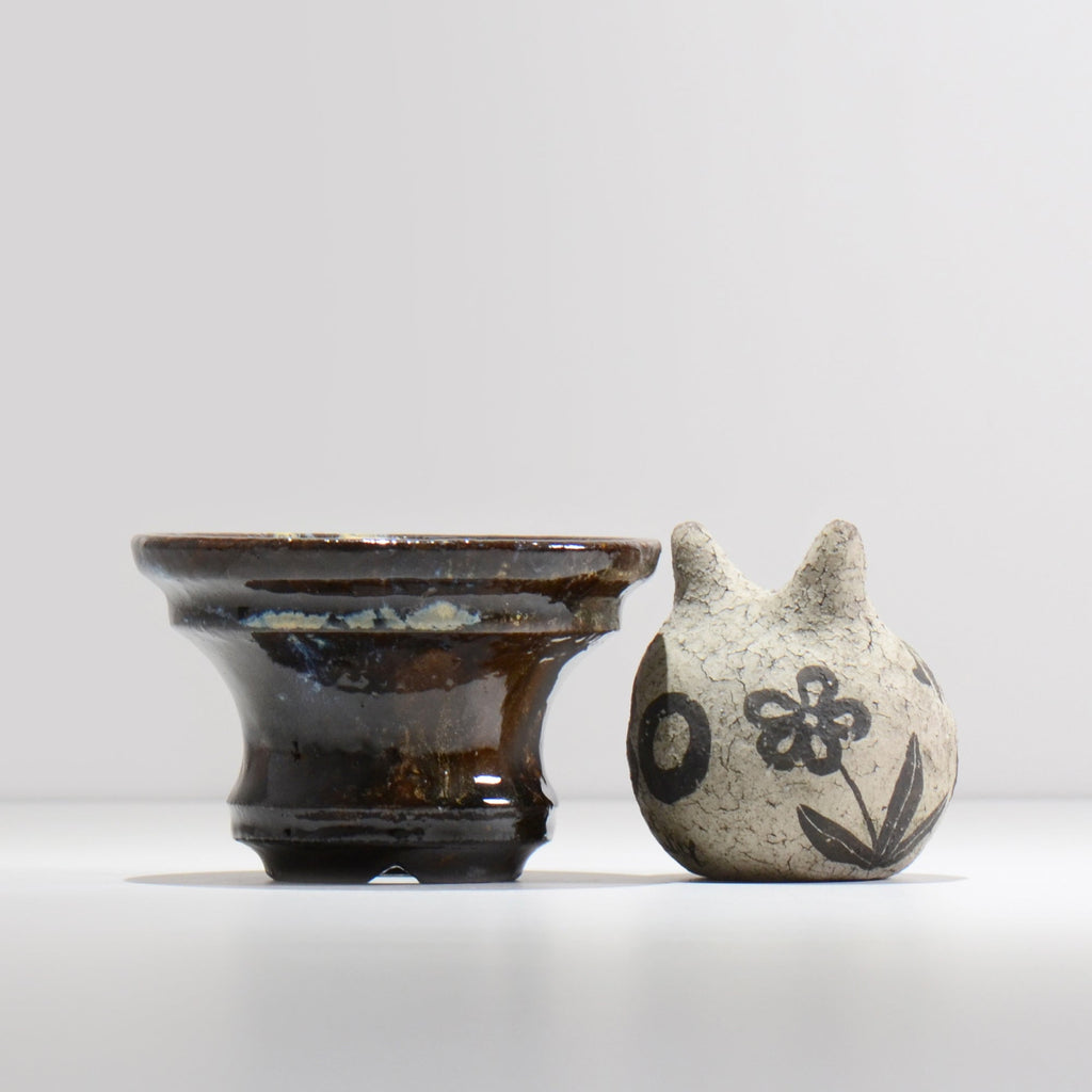 ヒノモトナツミ / 縁-ふち- / cone2_06 /  約 φ12.2cm / 植木鉢