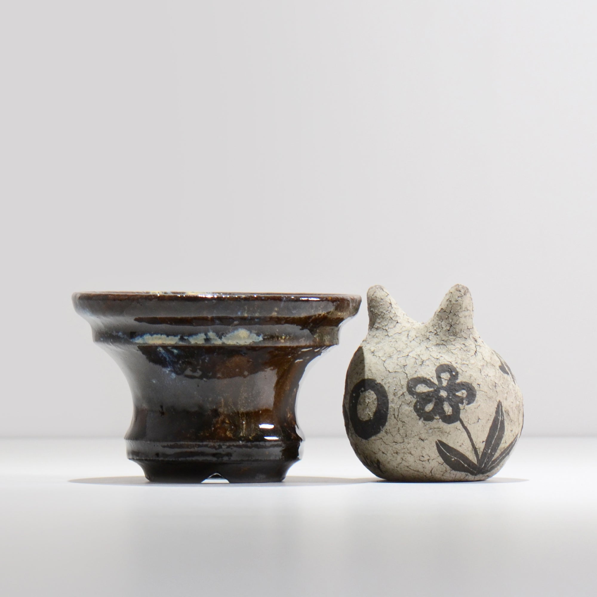ヒノモトナツミ / 縁-ふち- / cone2_06 /  約 φ12.2cm / 植木鉢
