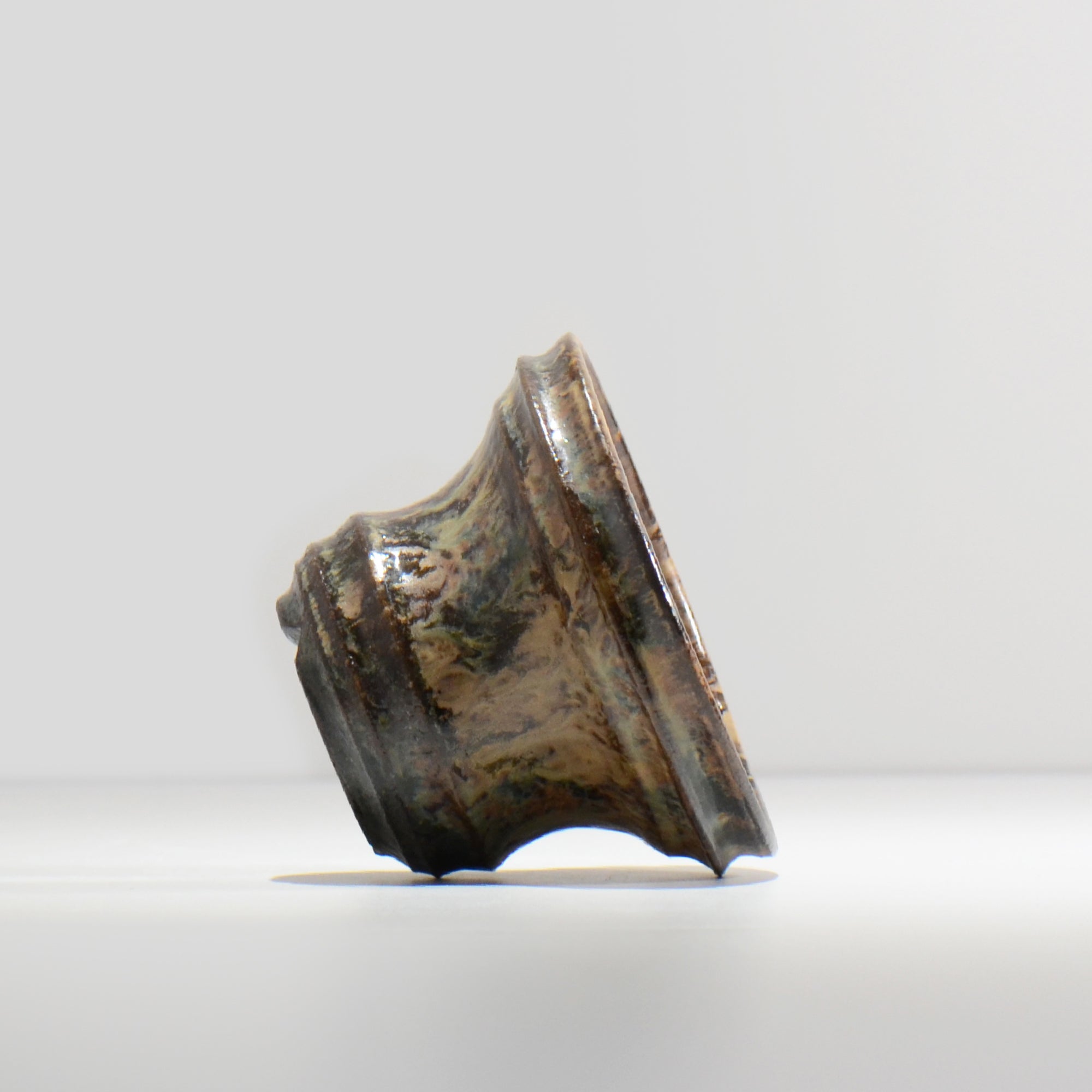 ヒノモトナツミ / 縁-ふち- / cone2_09 /  約 φ11.6cm / 植木鉢