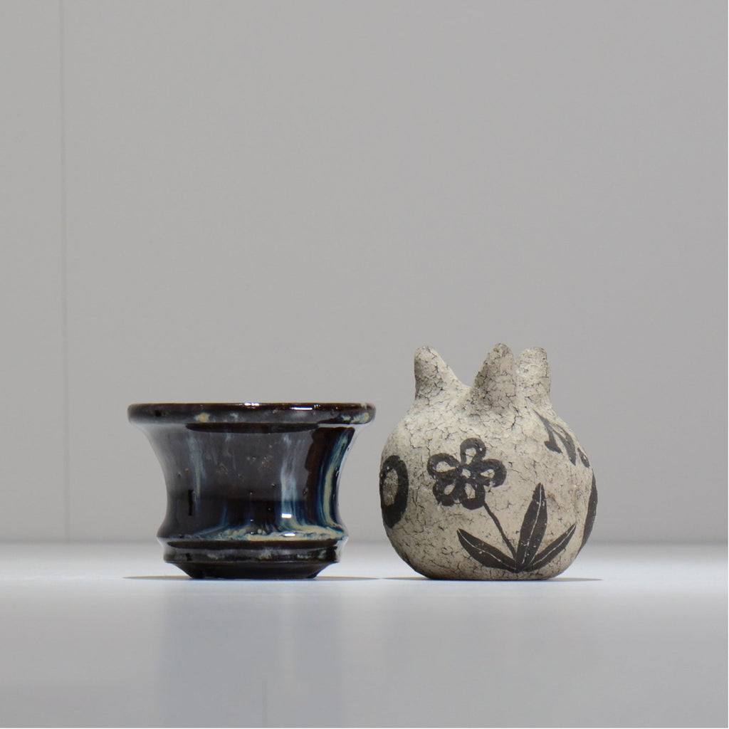 ヒノモトナツミ / 縁-ふち- /cone3_fu01_xs/ 約φ8.7cm / 植木鉢