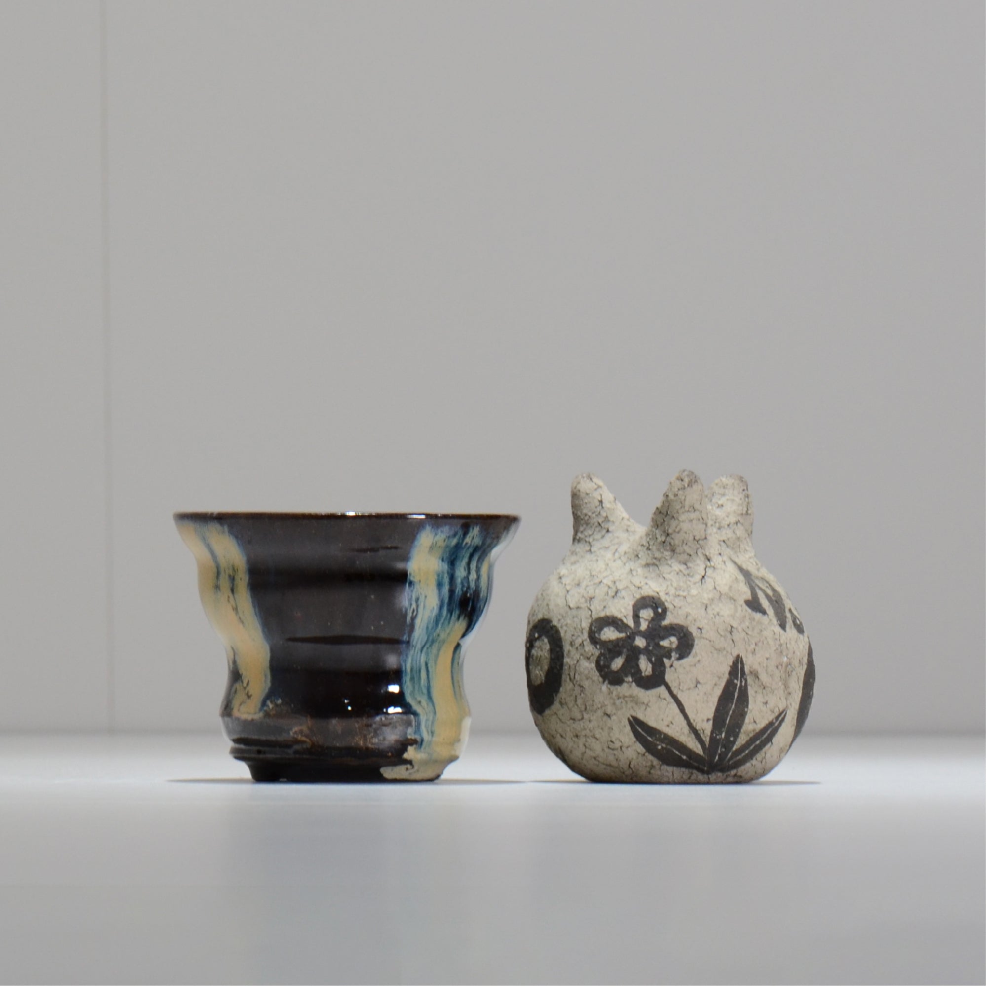 ヒノモトナツミ / 縁-ふち- /cone3_fu03_s/ 約φ9.2cm / 植木鉢