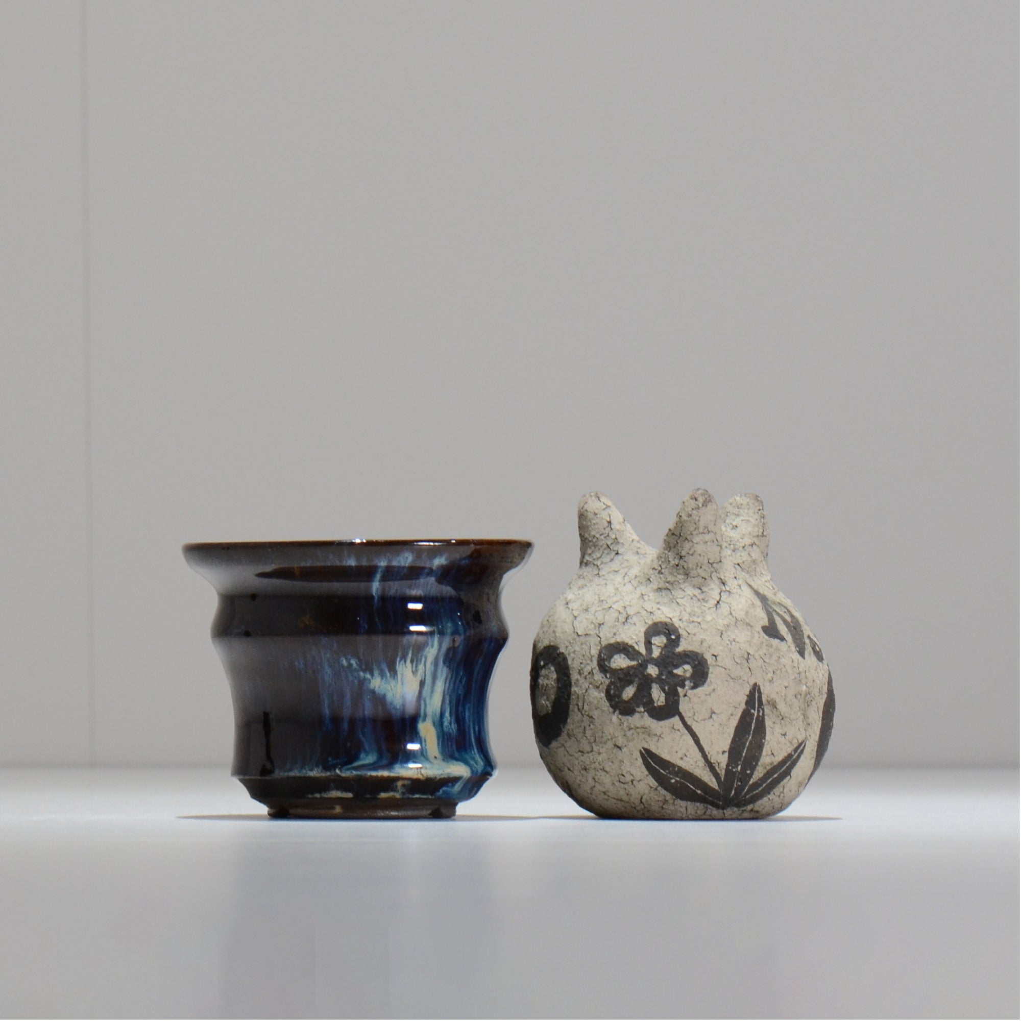 ヒノモトナツミ / 縁-ふち- /cone3_fu04_xs/ 約φ8.9cm / 植木鉢