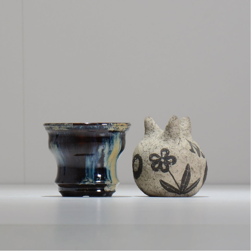 ヒノモトナツミ / 縁-ふち- /cone3_fu06_s/ 約φ9cm / 植木鉢