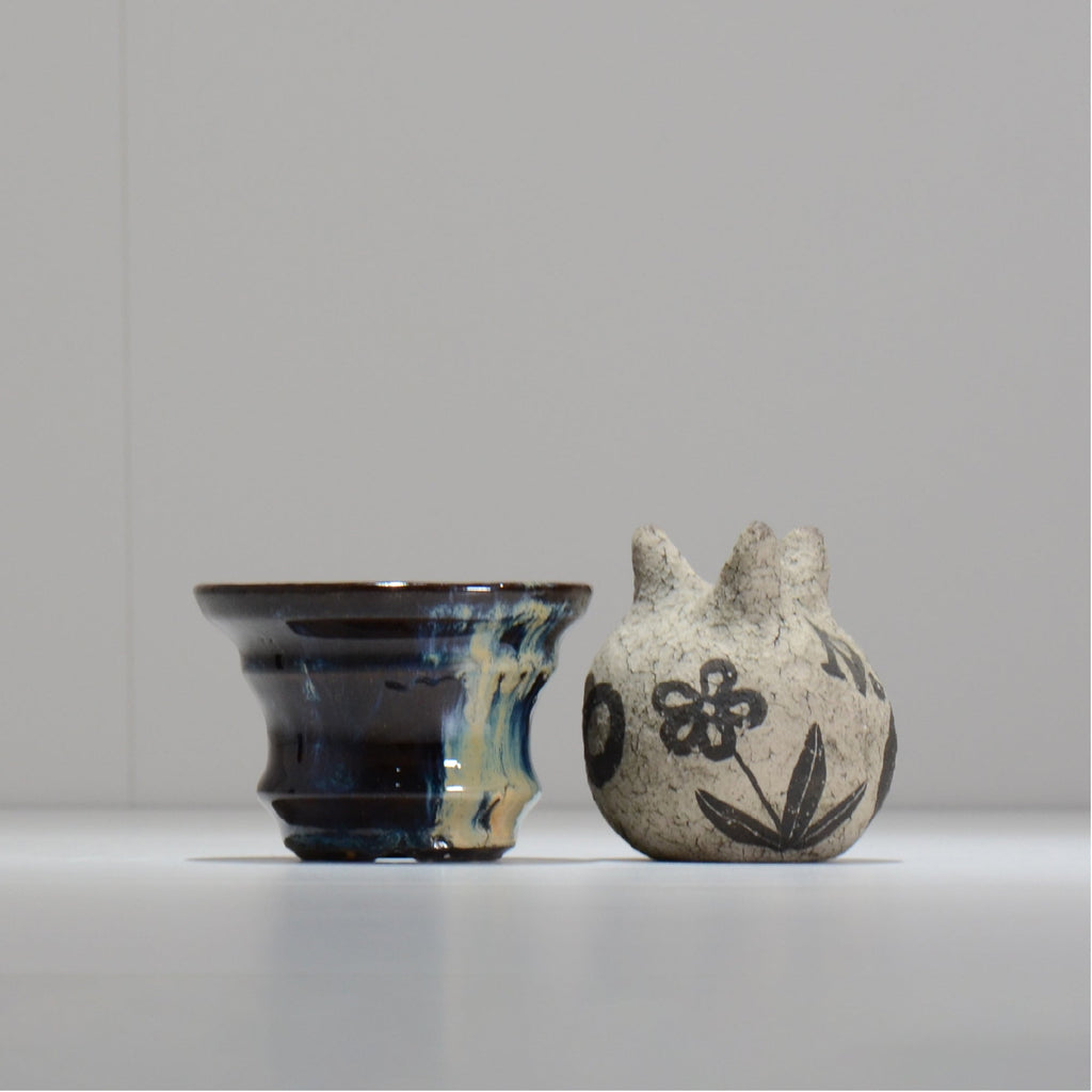 ヒノモトナツミ / 縁-ふち- /cone3_fu11_s/ 約φ9.9cm / 植木鉢