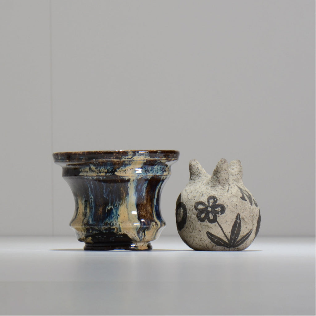ヒノモトナツミ / 縁-ふち- /cone3_fu31_s/ 約φ11.6cm / 植木鉢