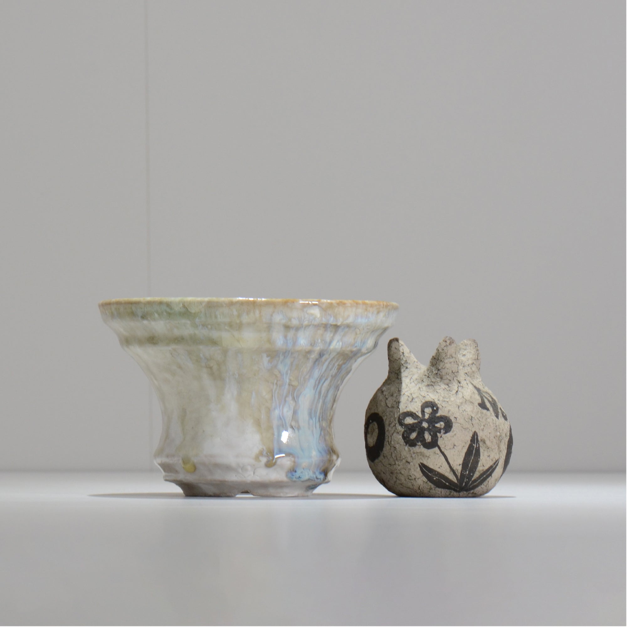 ヒノモトナツミ / 縁-ふち- /cone3_fu50_l/ 約φ15.6cm / 植木鉢