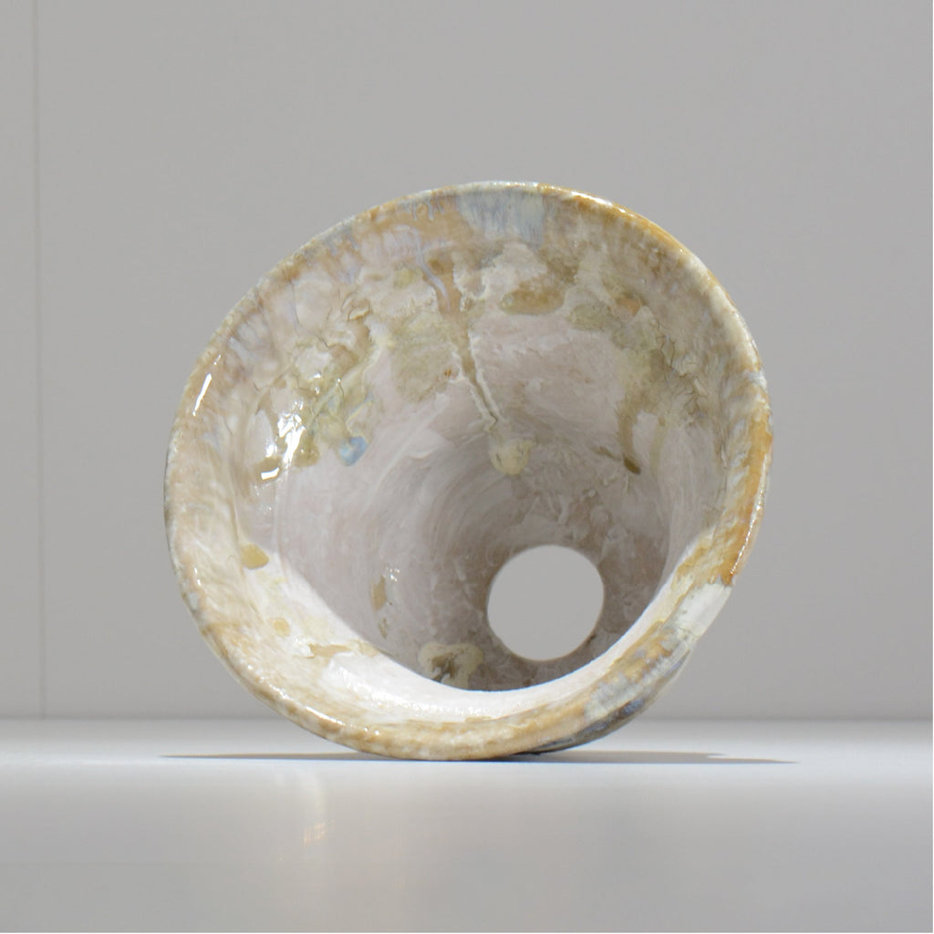 ヒノモトナツミ / 縁-ふち- /cone3_fu52_l/ 約φ17.9cm / 植木鉢