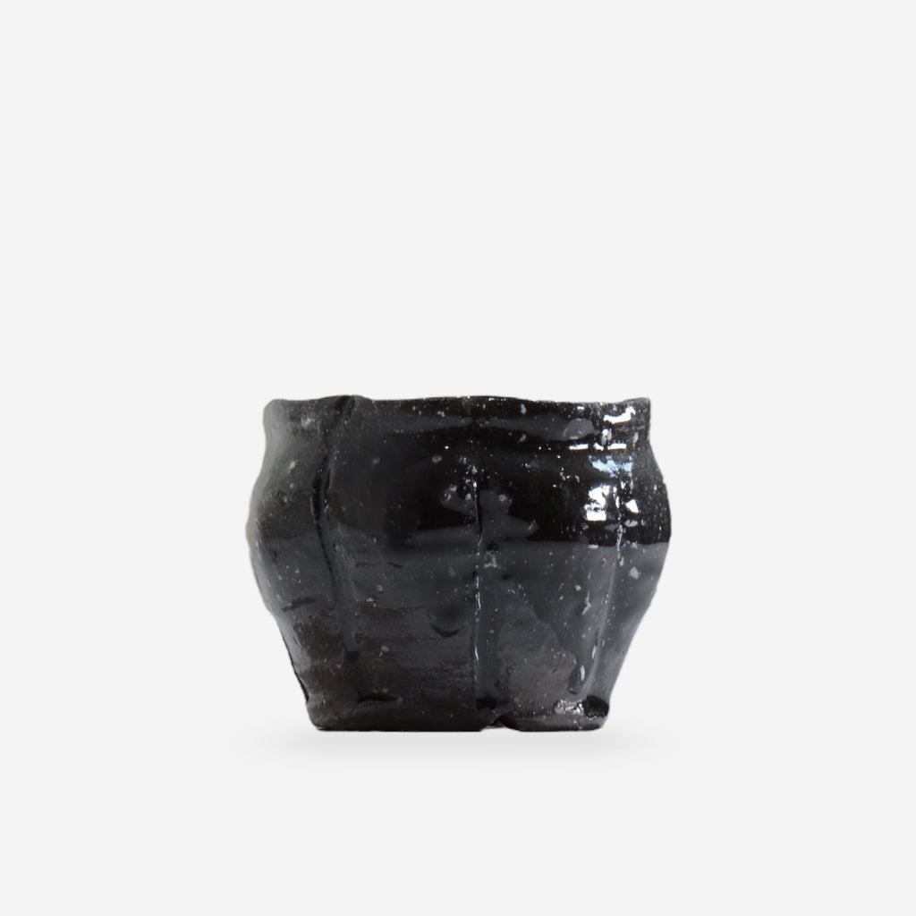 須釜 優子 / 伊賀輪花鉢 / Su04/ 約φ10.8cm / 植木鉢