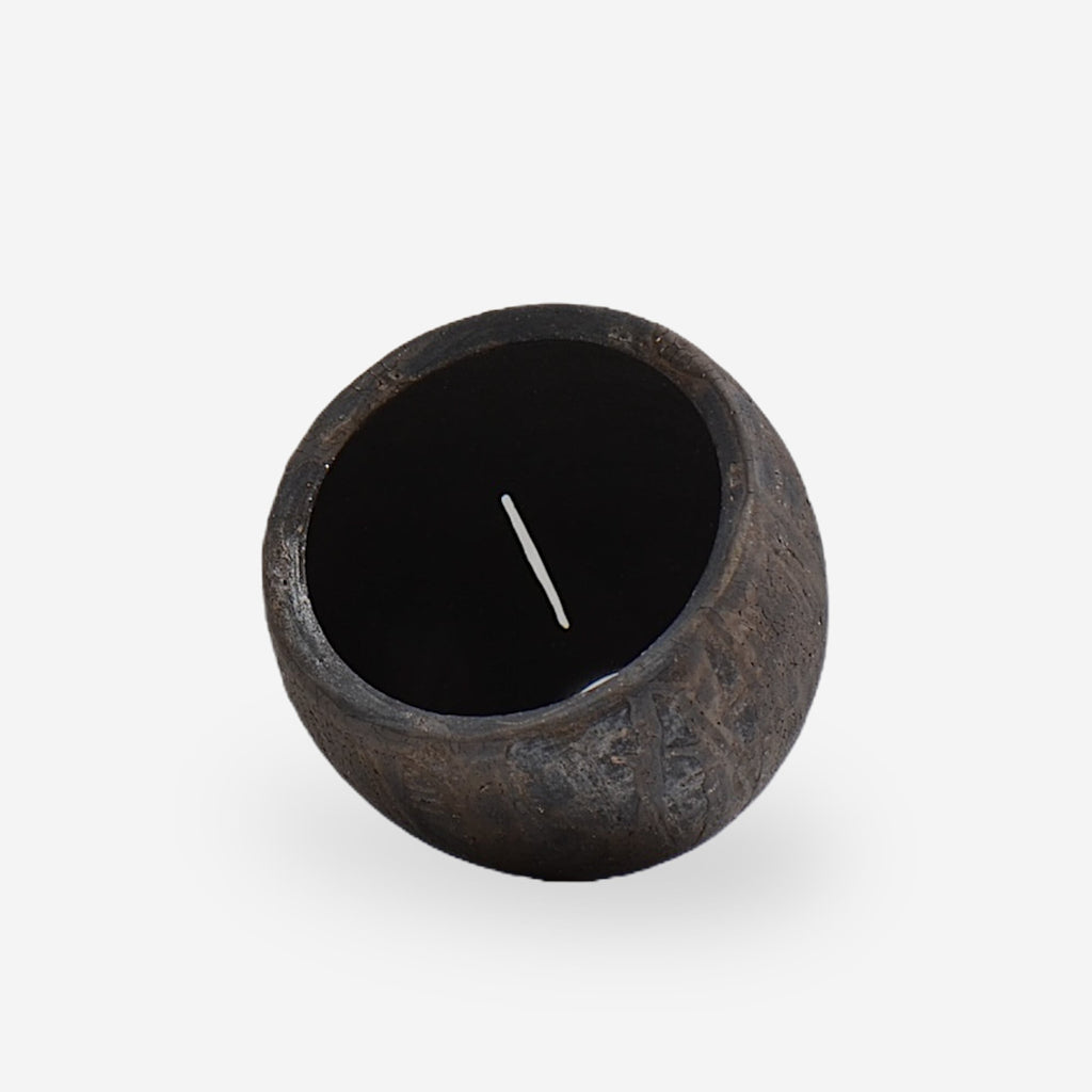 沼野秀章 / black_wrap 03 /  約 φ10cm  /  植木鉢