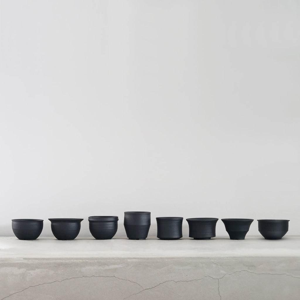 YATAGARASU / 安善 BKM 01～08【8個セット】 / 植木鉢