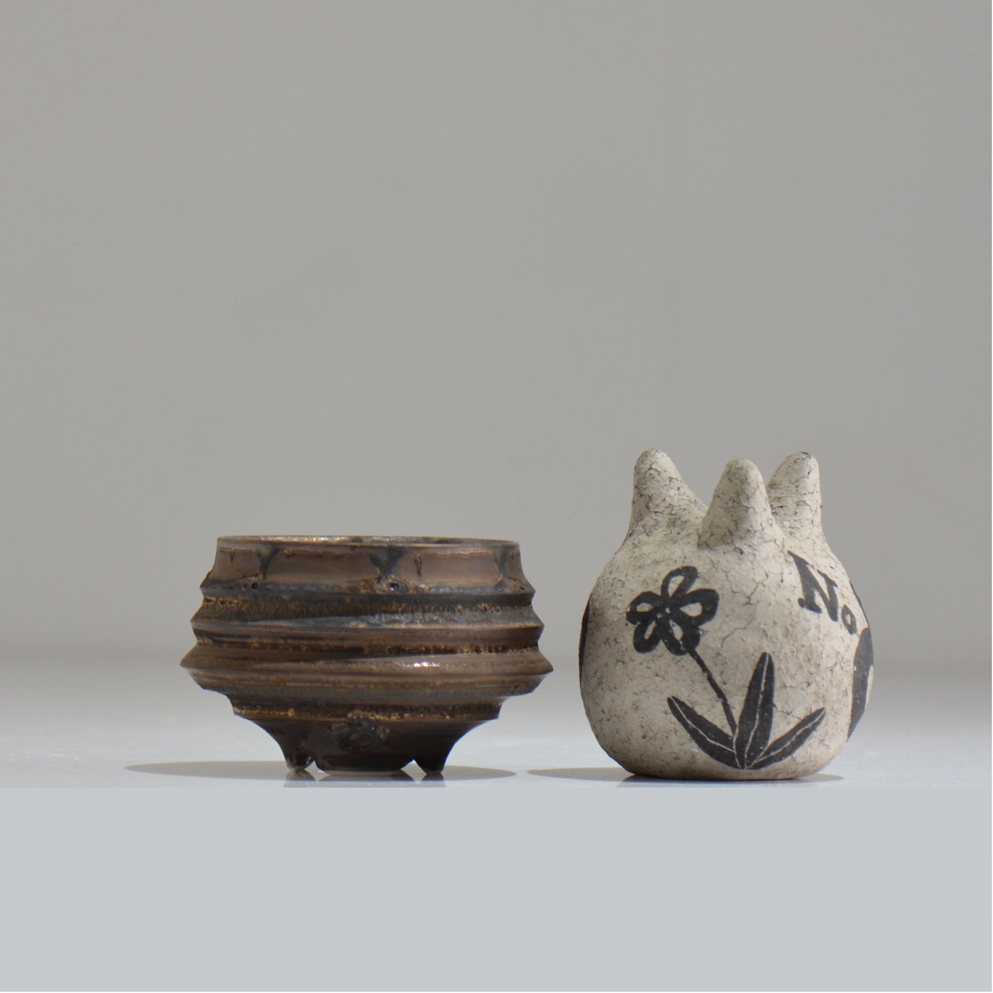 陶房Kibi / マルチエッジS07_04 / XS / 約 φ7.5cm / 植木鉢