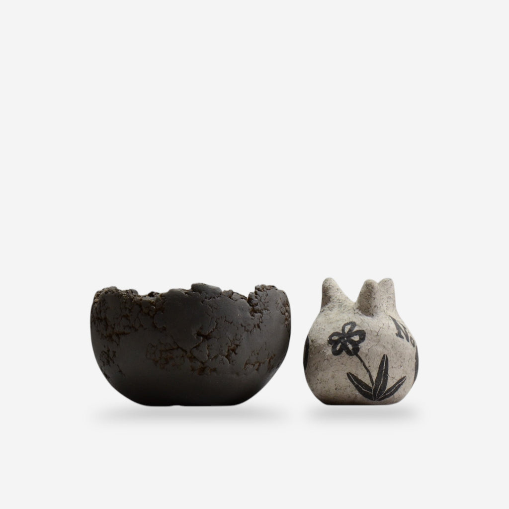 山田睦美 / egg bowl 019/ 約φ11.5cm / 植木鉢