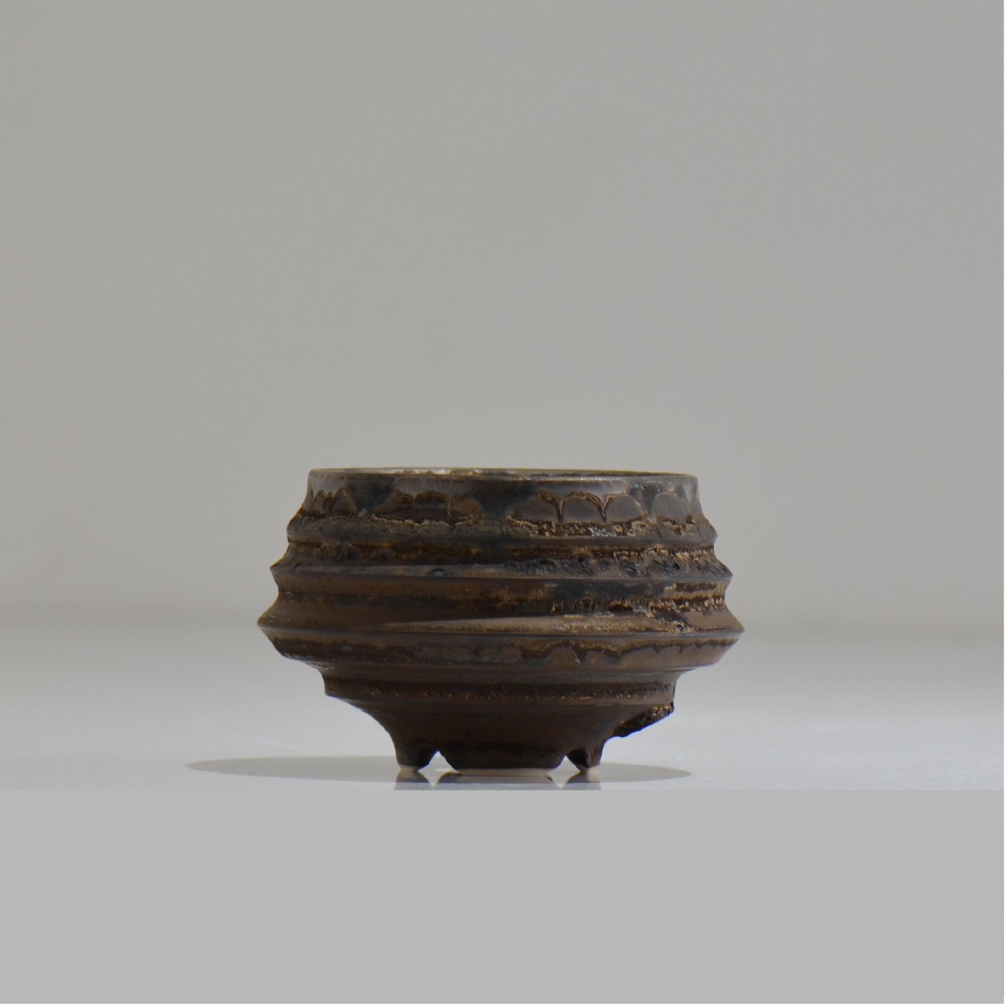 陶房Kibi / マルチエッジS07_02 / XS / 約 φ7.7cm / 植木鉢
