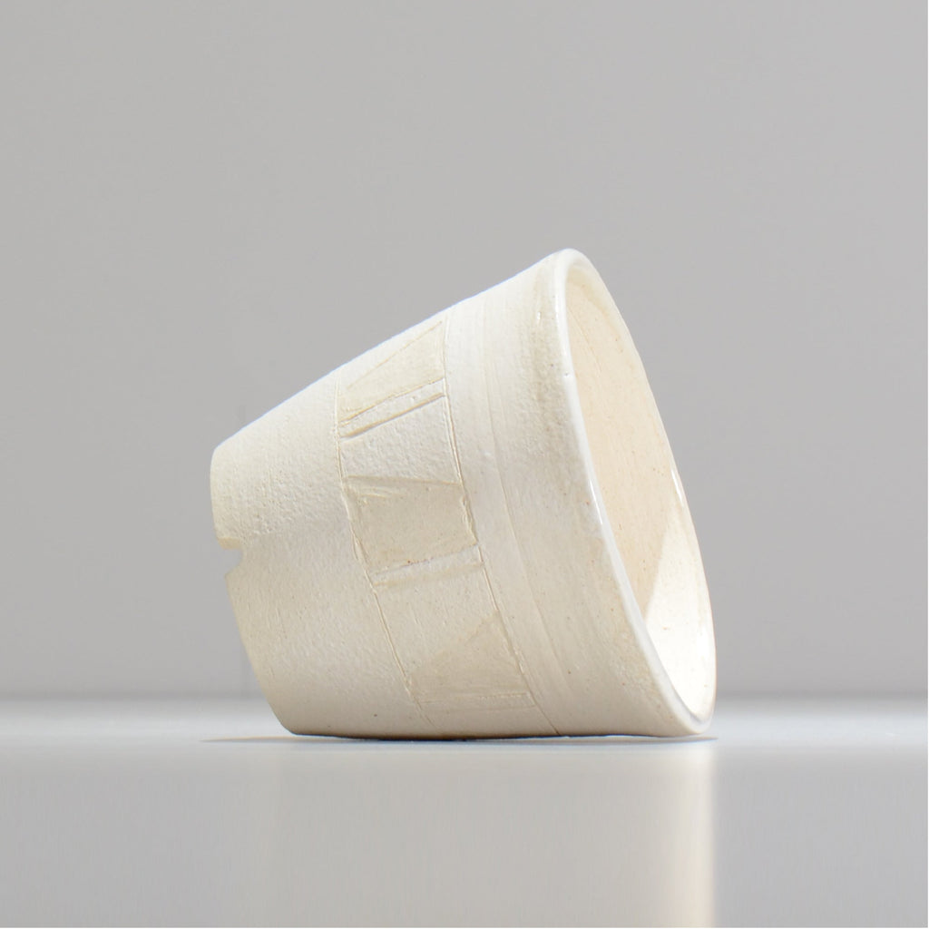 鈴木典子/  folk art  03/ 約 φ12cm / 植木鉢