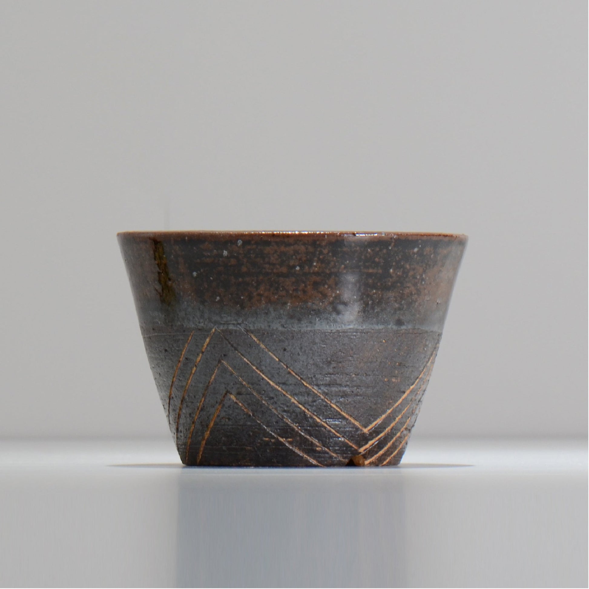 鈴木典子/  folk art  06/ 約 φ13.5cm / 植木鉢