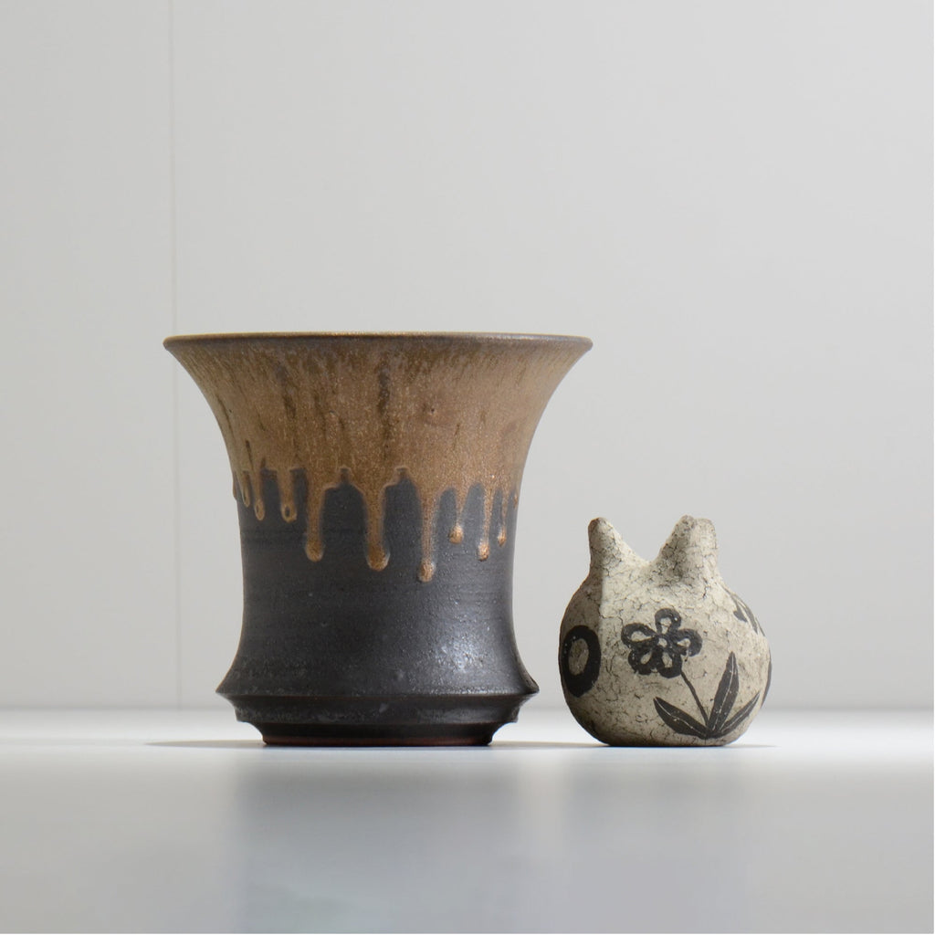 fuclay / FUCLAY black / fb2_17_l / 約 φ15.5cm / 植木鉢