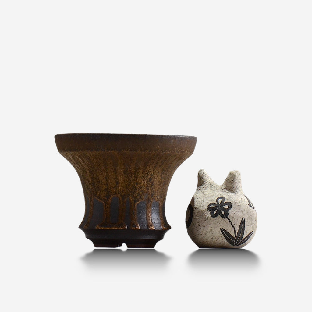 fuclay / FUCLAY black / fb_36 / 約 φ14.6cm / 植木鉢