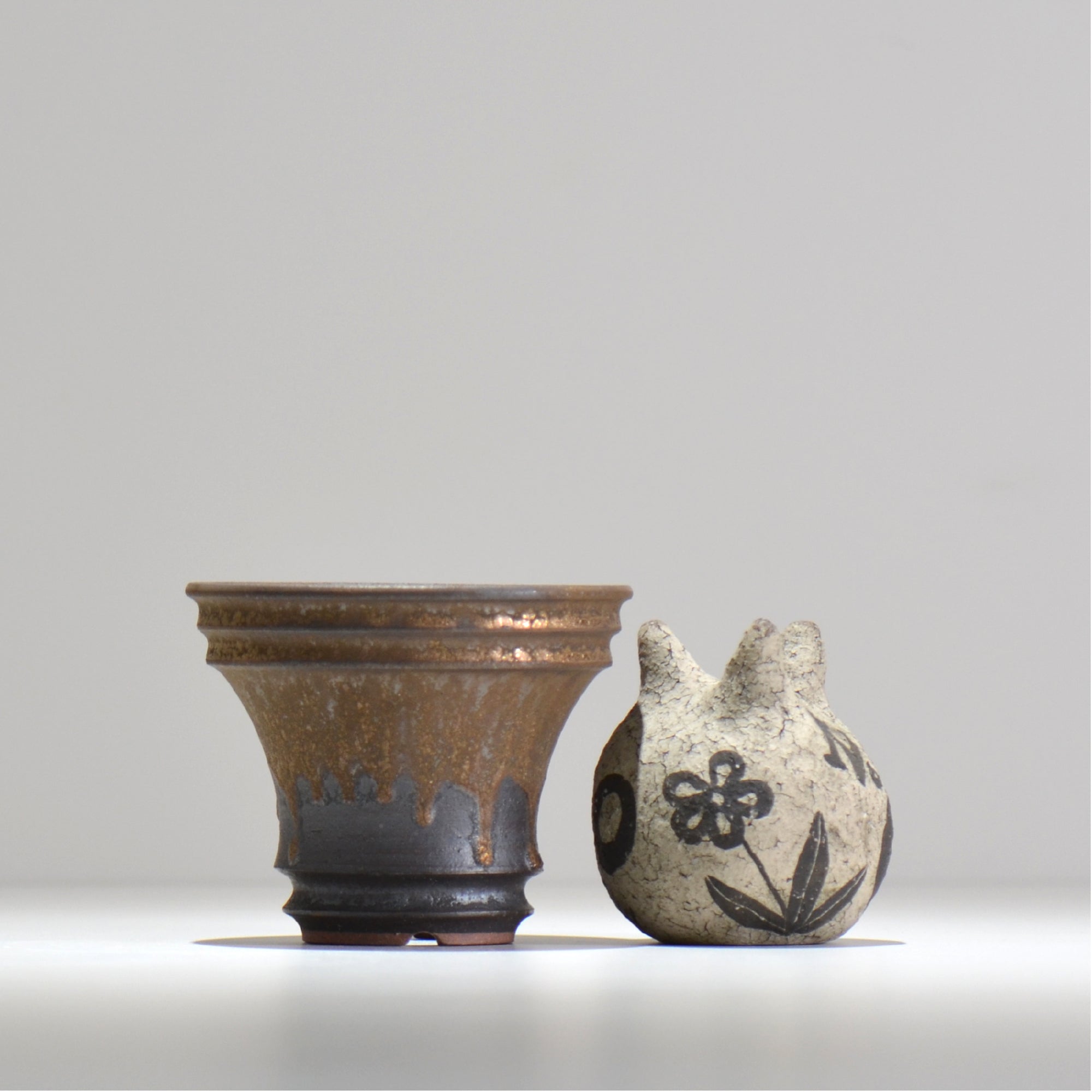 fuclay / FUCLAY black / fb3_02_s / 約 φ11cm / 植木鉢