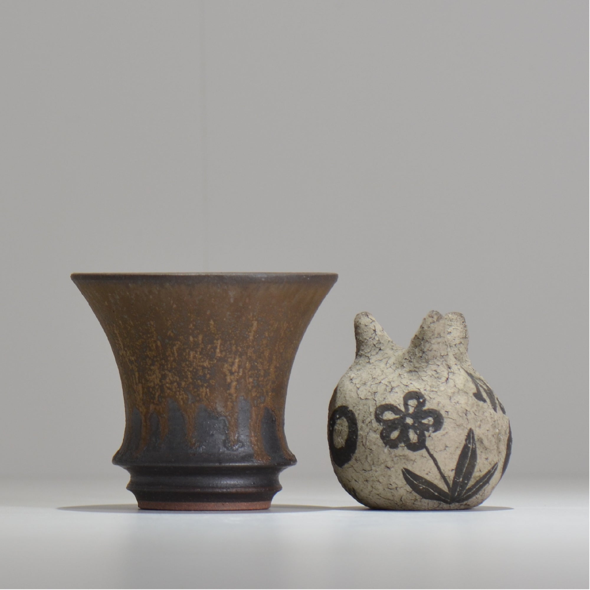 fuclay / FUCLAY black / fb3_07_s / 約 φ11cm / 植木鉢