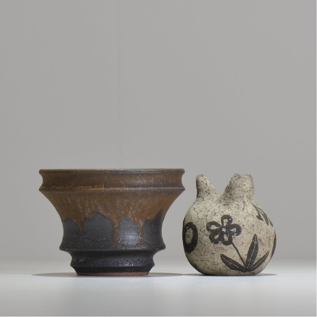 fuclay / FUCLAY black / fb3_09_s/ 約 φ11.5cm / 植木鉢