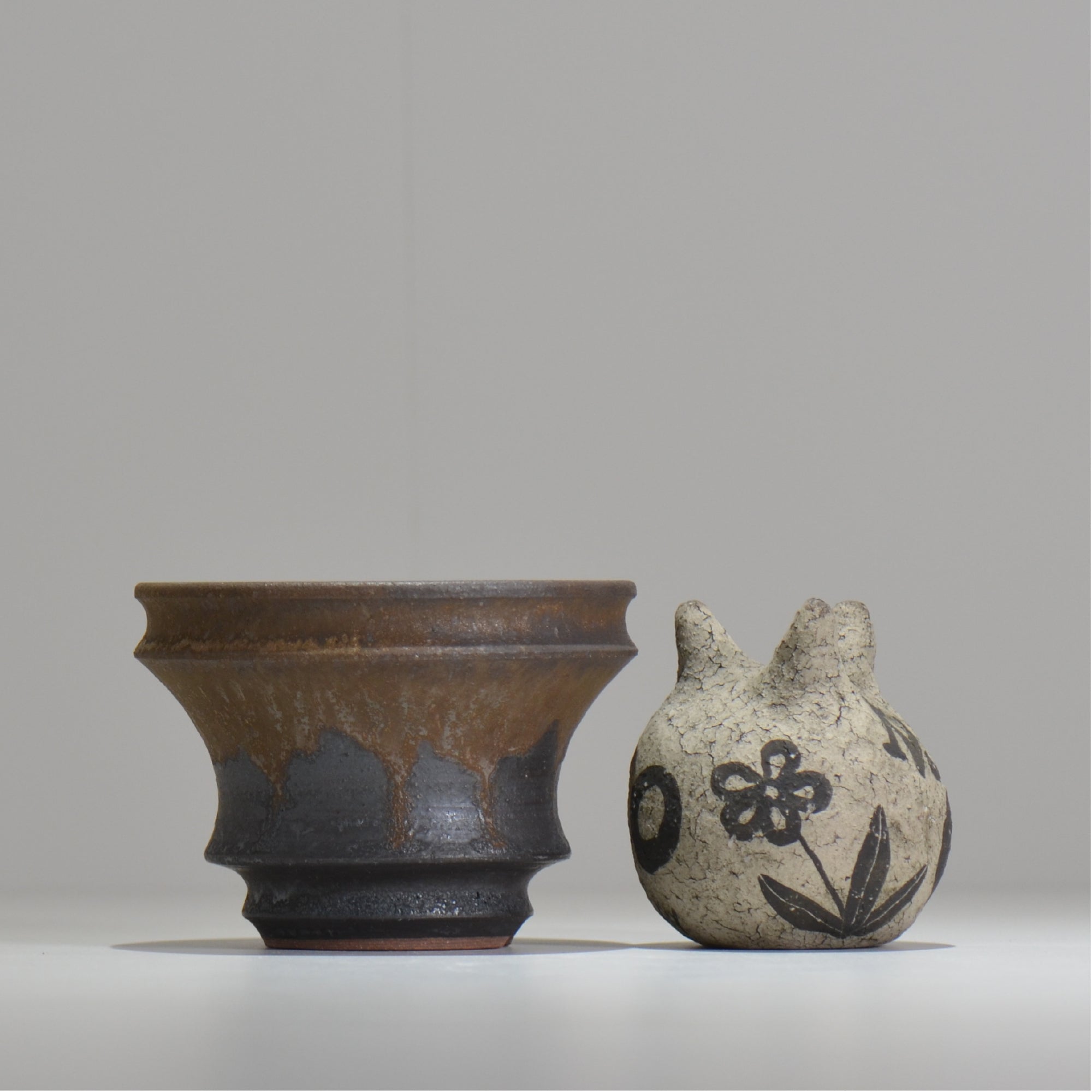 fuclay / FUCLAY black / fb3_09_s/ 約 φ11.5cm / 植木鉢