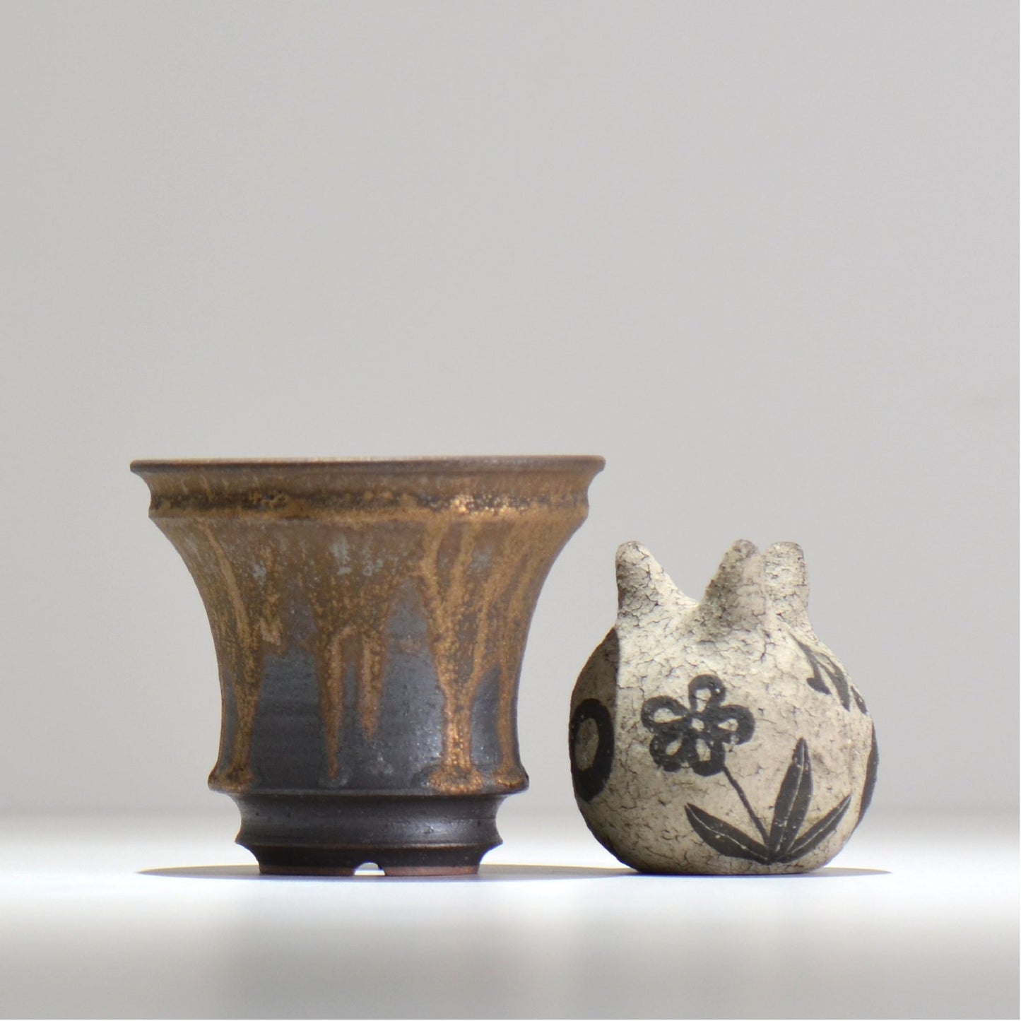 fuclay / FUCLAY black / fb3_14_m / 約 φ11.5cm / 植木鉢