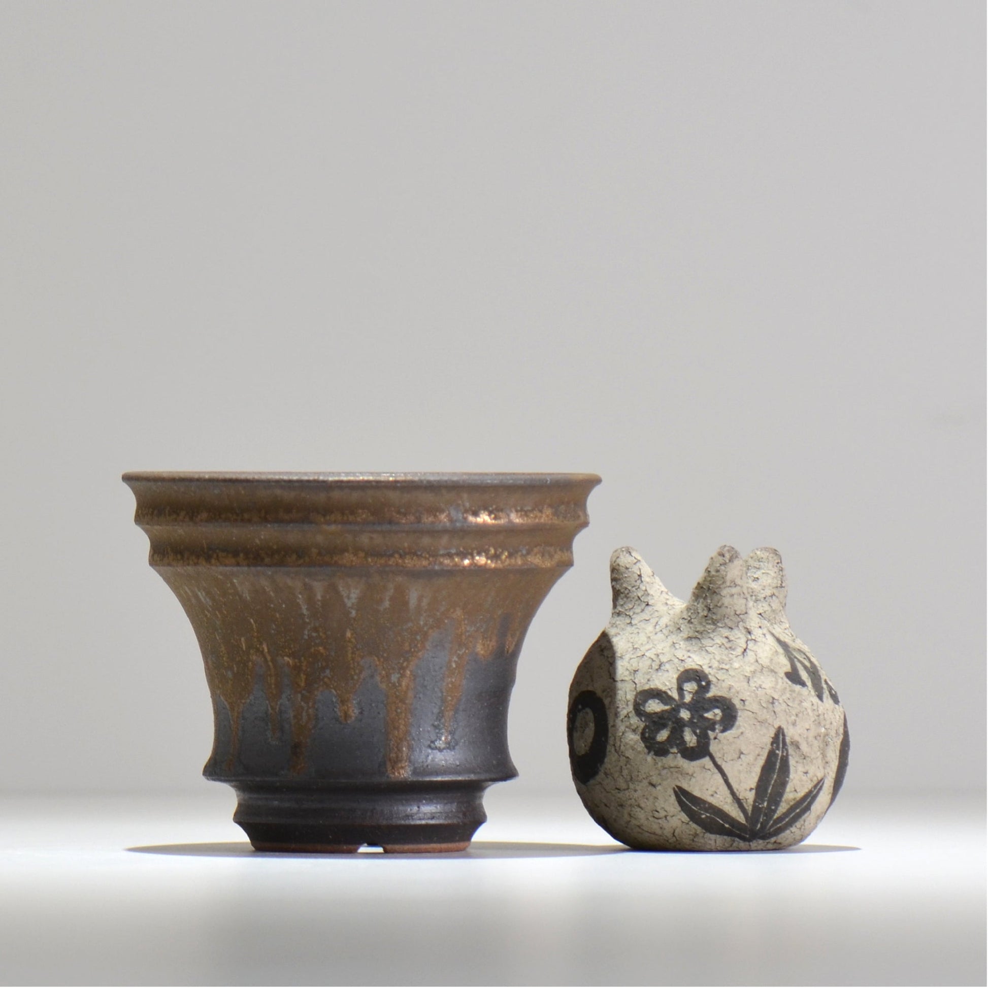 fuclay / FUCLAY black / fb3_20_m / 約 φ13cm / 植木鉢