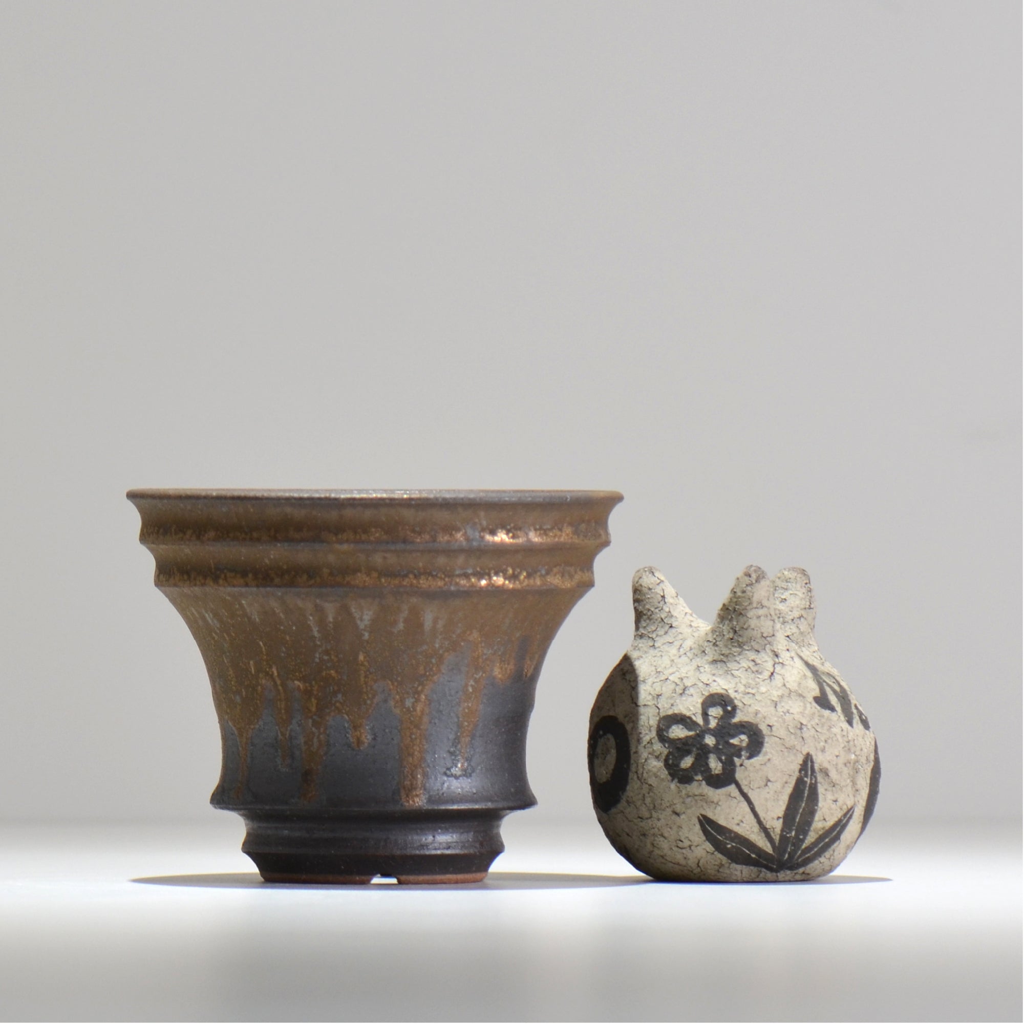 fuclay / FUCLAY black / fb3_20_m / 約 φ13cm / 植木鉢