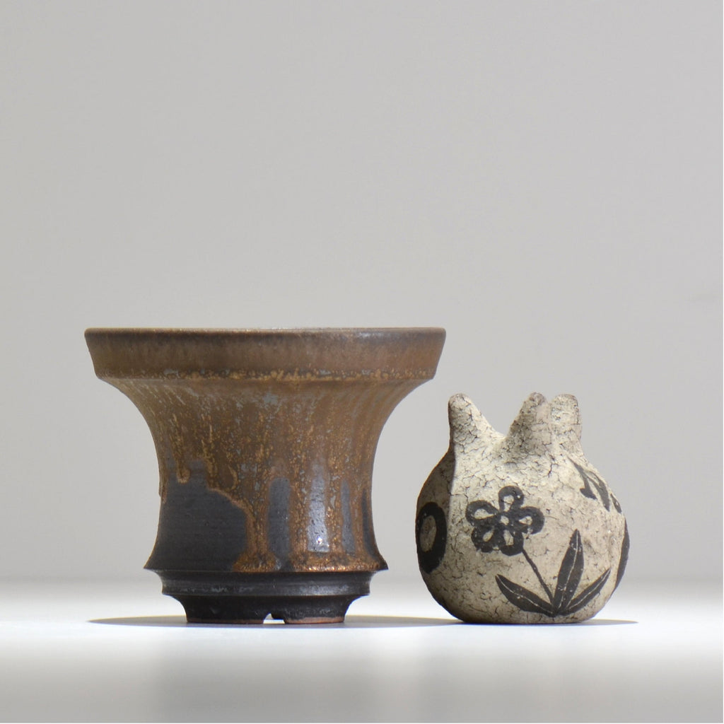 fuclay / FUCLAY black / fb3_21_m / 約 φ12.7cm / 植木鉢