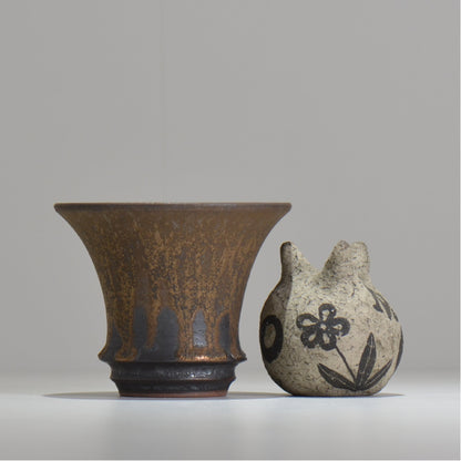 fuclay / FUCLAY black / fb3_23_m / 約 φ12.5cm / 植木鉢