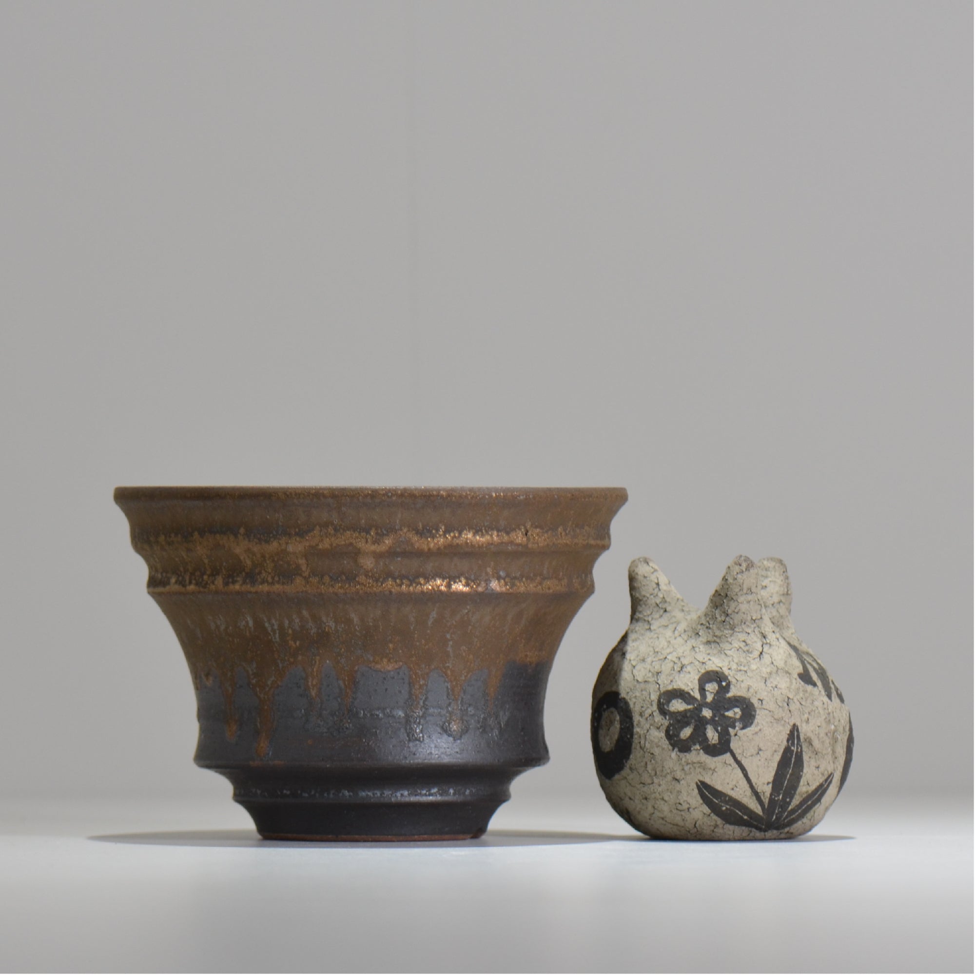 fuclay / FUCLAY black / fb3_28_m / 約 φ14.9cm / 植木鉢