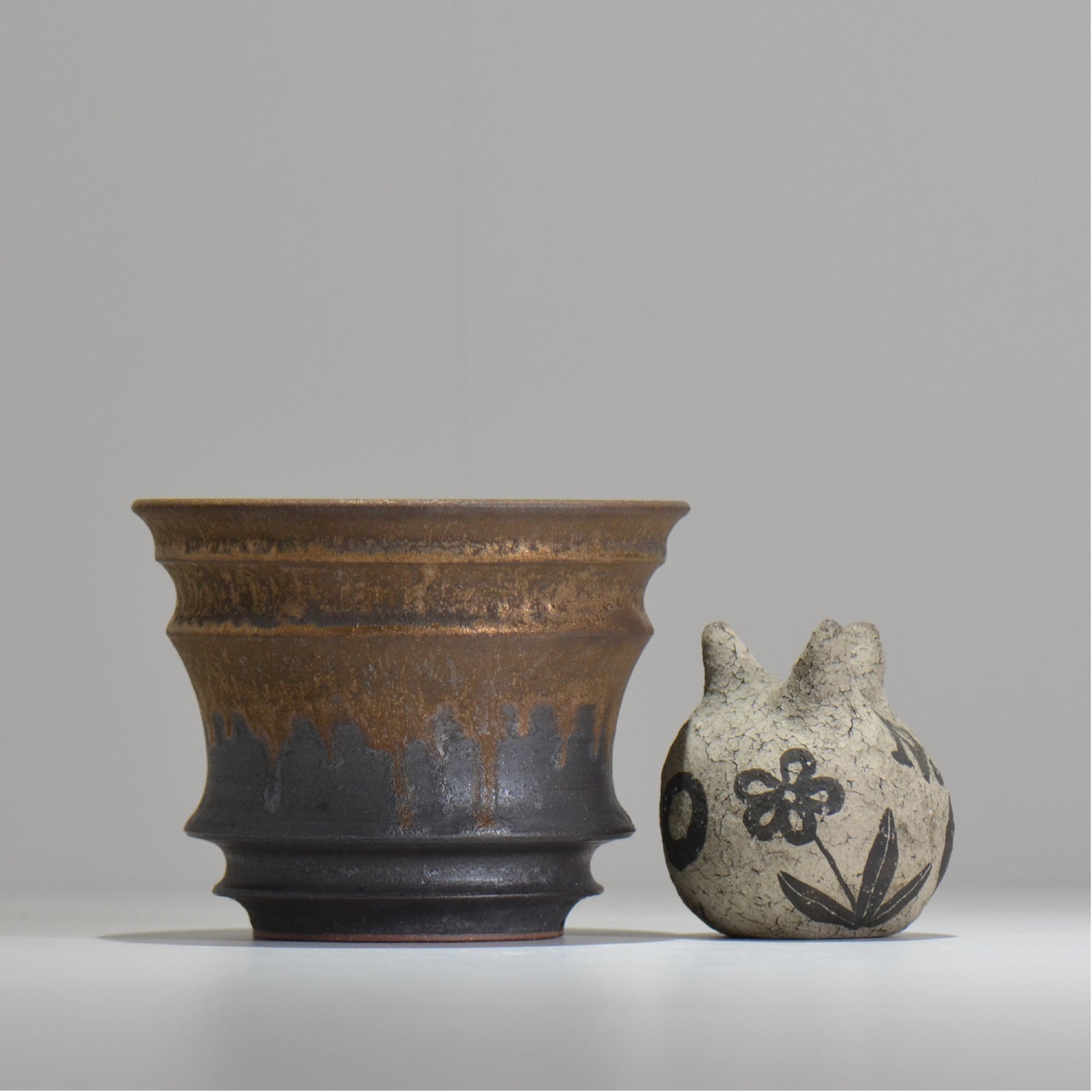fuclay / FUCLAY black / fb3_29_m / 約 φ14cm / 植木鉢