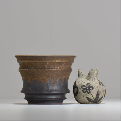 fuclay / FUCLAY black / fb3_29_m / 約 φ14cm / 植木鉢
