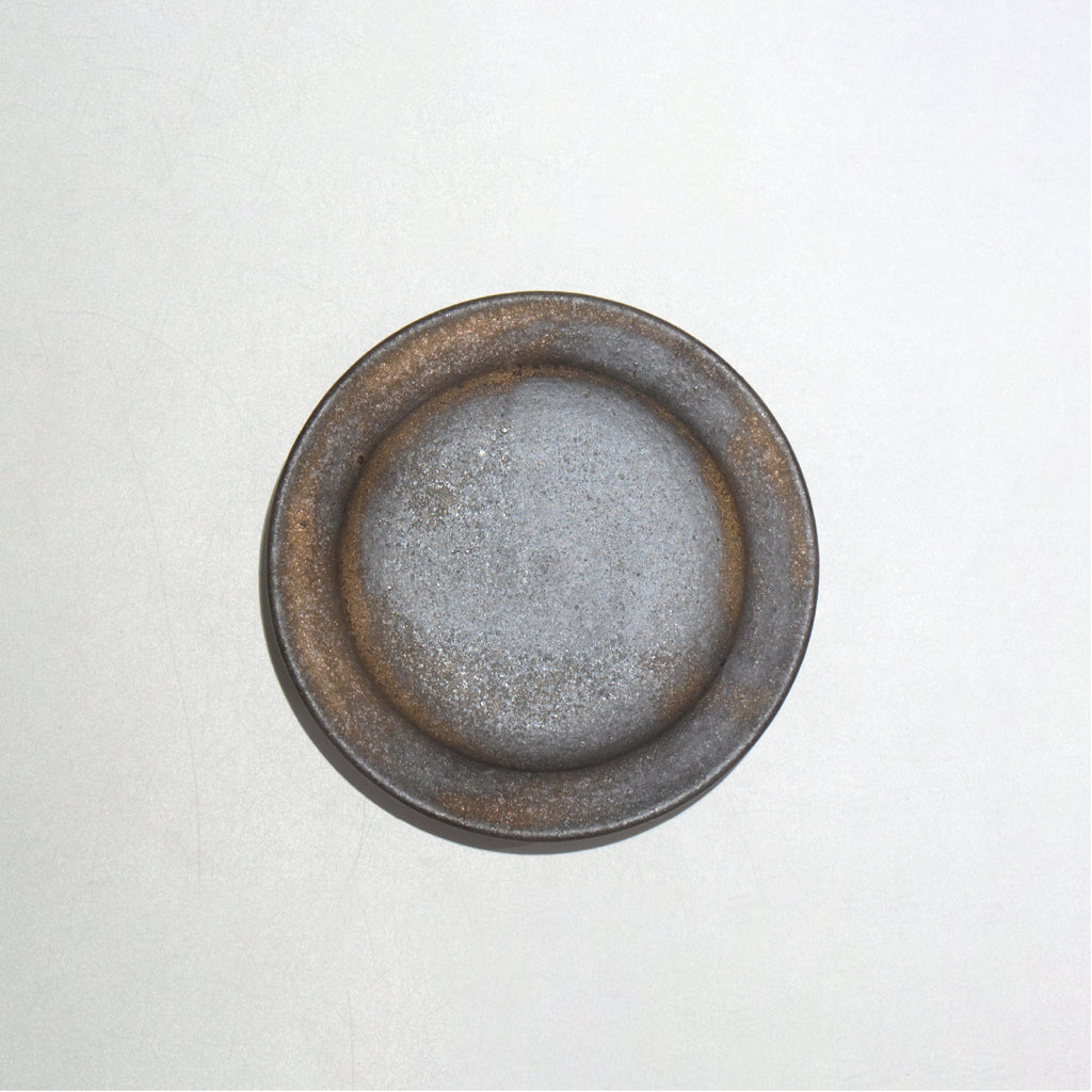 fuclay / FUCLAY black / fbp_01_s / 約 φ12cm / 鉢受け皿