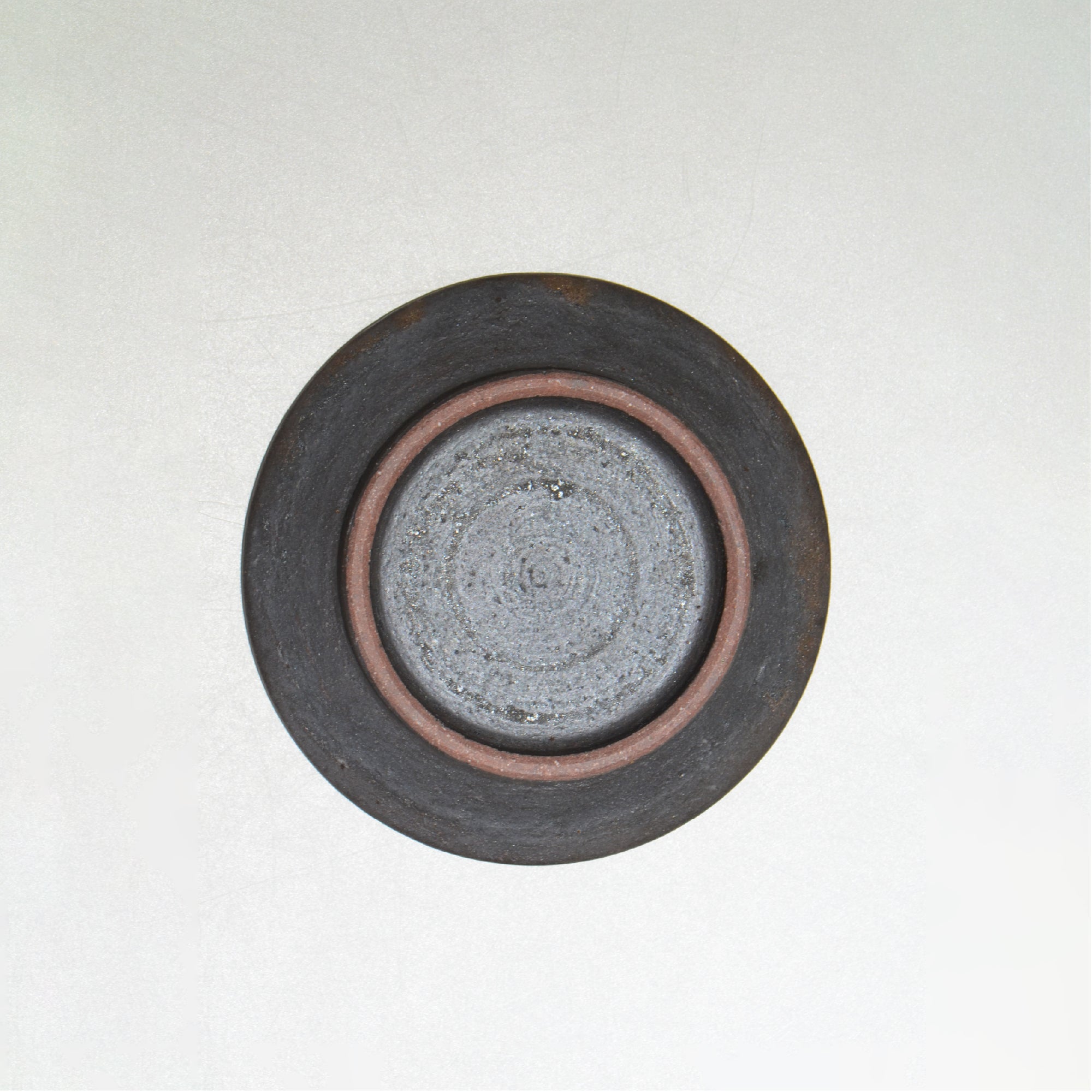 fuclay / FUCLAY black / fbp_01_s / 約 φ12cm / 鉢受け皿