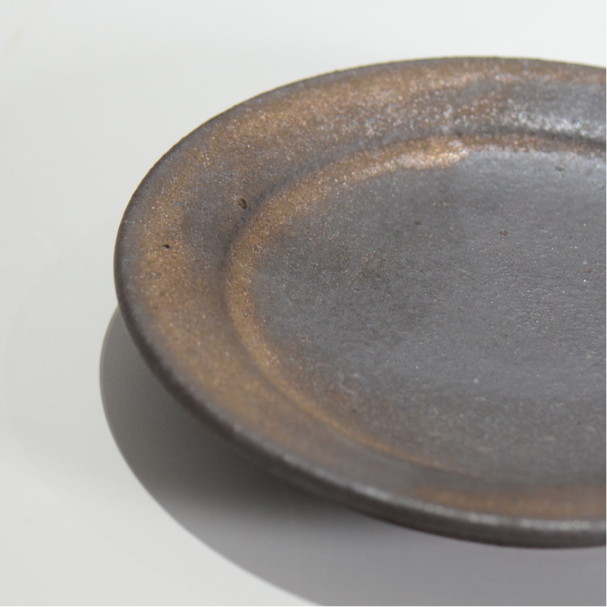 fuclay / FUCLAY black / fbp_01_s / 約 φ12cm / 鉢受け皿