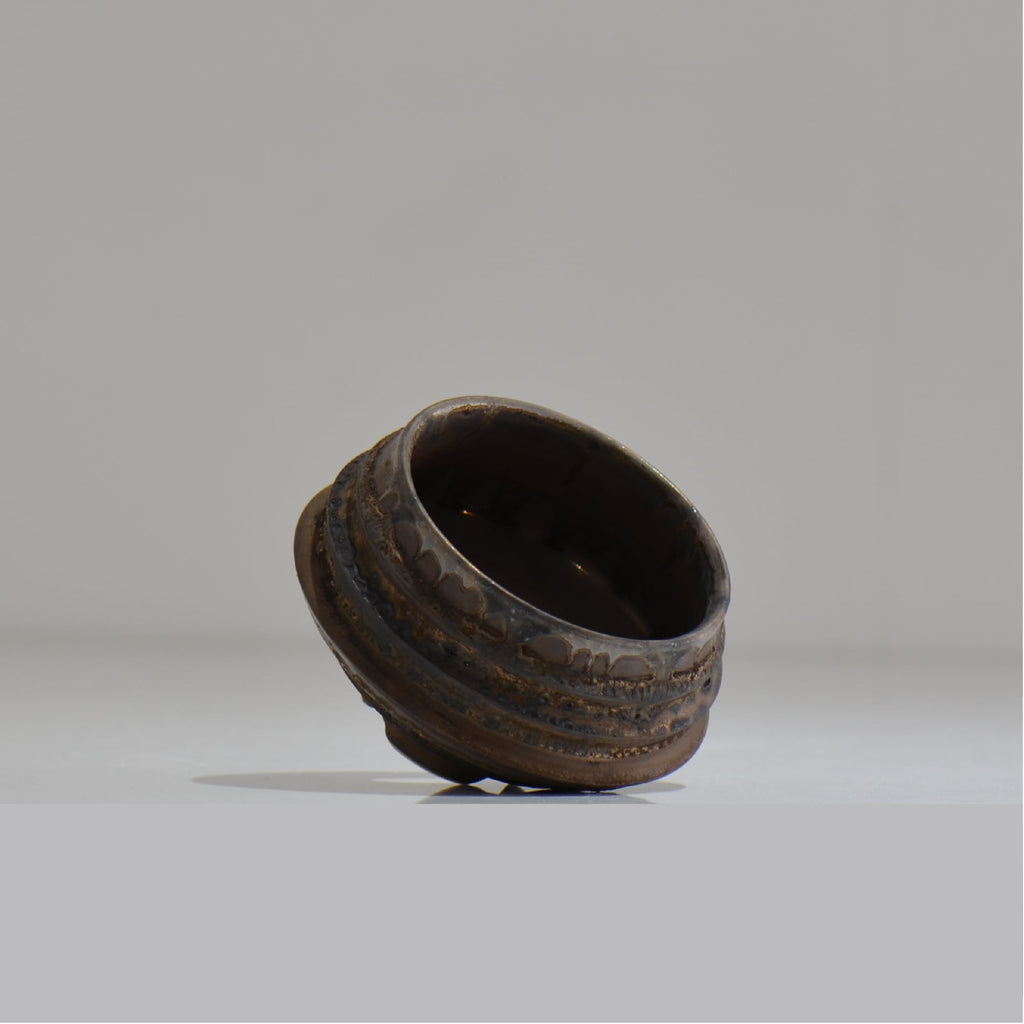 陶房Kibi / マルチエッジS07_02 / XS / 約 φ7.7cm / 植木鉢