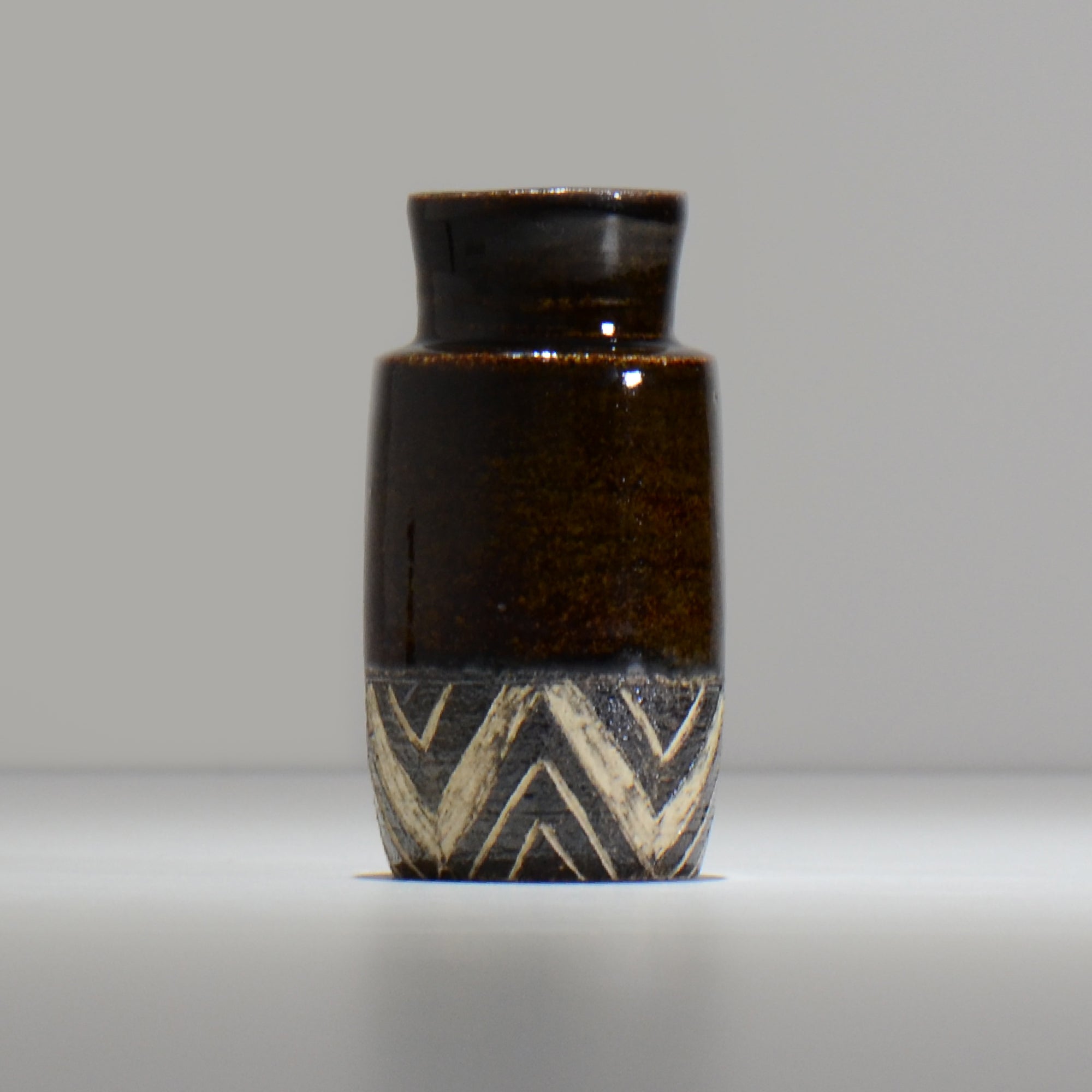 鈴木典子/ 一輪挿し / folk art02_ichi02 / 約 φ6.3cm / 花瓶