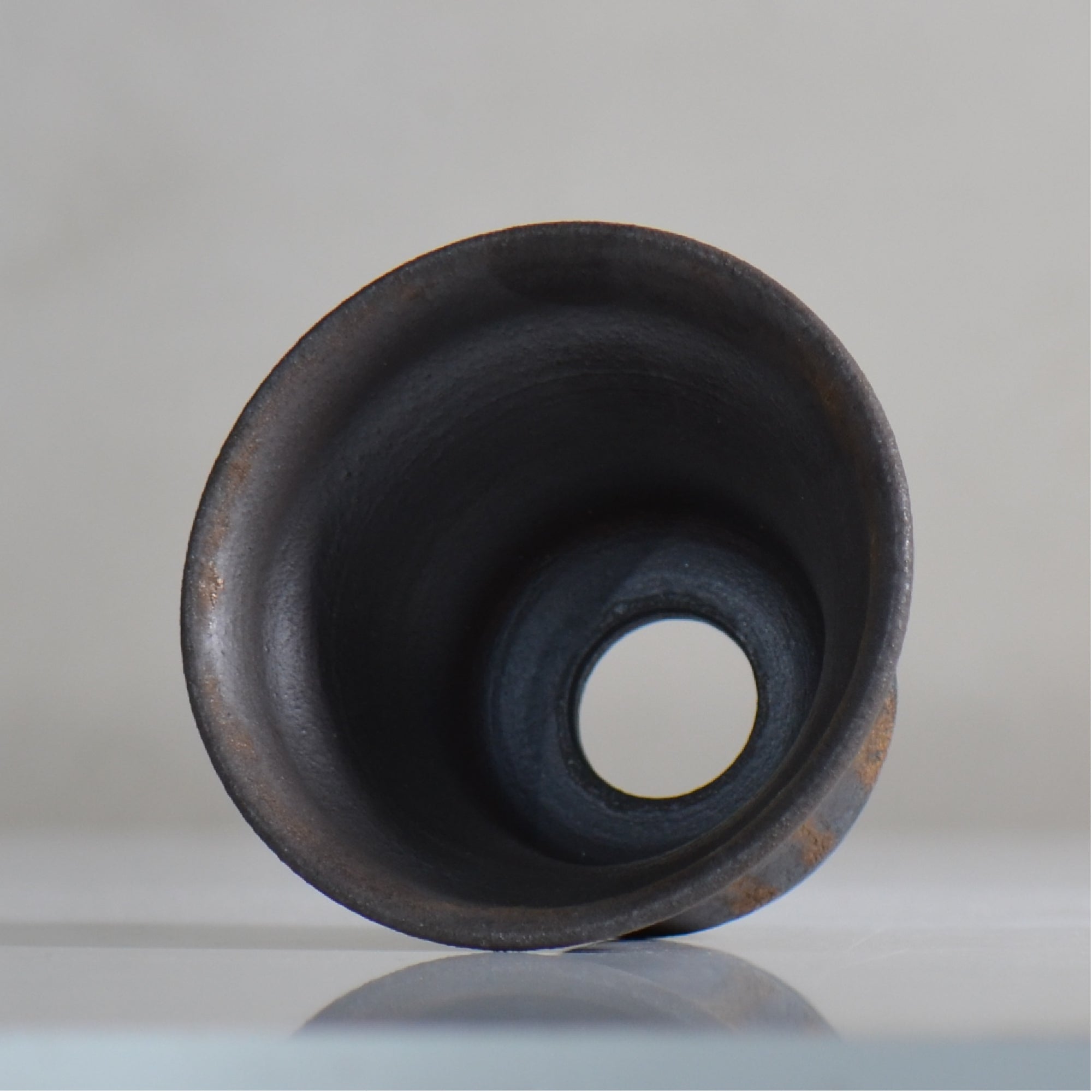fuclay / FUCLAY black / fu4_fb01_s / 約 φ10.5cm / 植木鉢