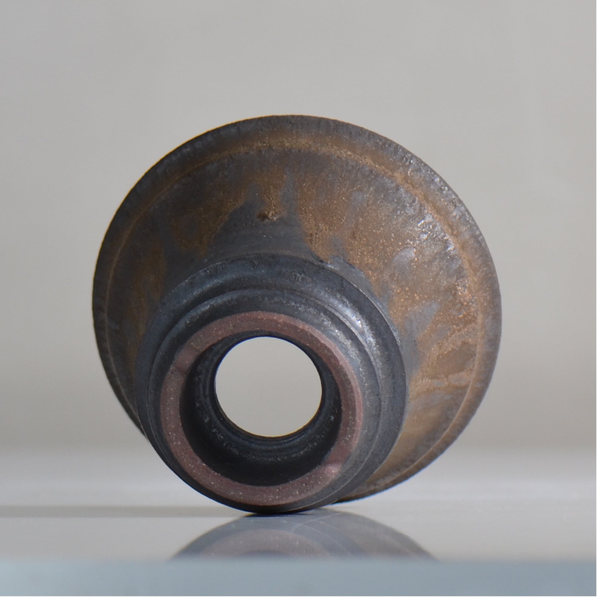 fuclay / FUCLAY black / fu4_fb01_s / 約 φ10.5cm / 植木鉢