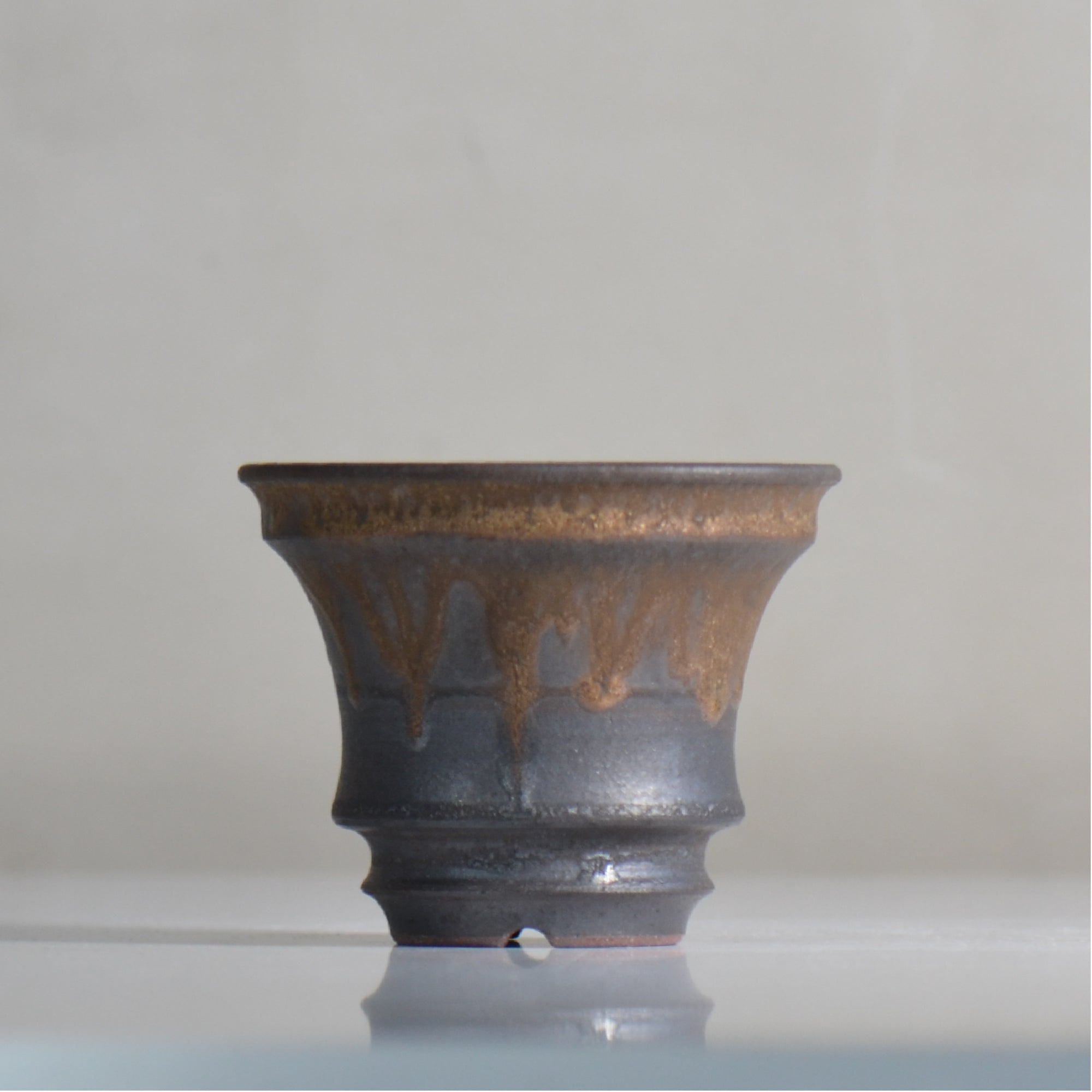 fuclay / FUCLAY black / fu4_fb03_s / 約 φ10.5cm / 植木鉢