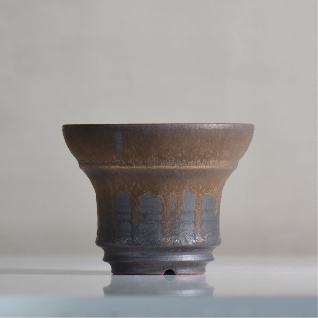 fuclay / FUCLAY black / fu4_fb07_m / 約 φ13.3cm / 植木鉢