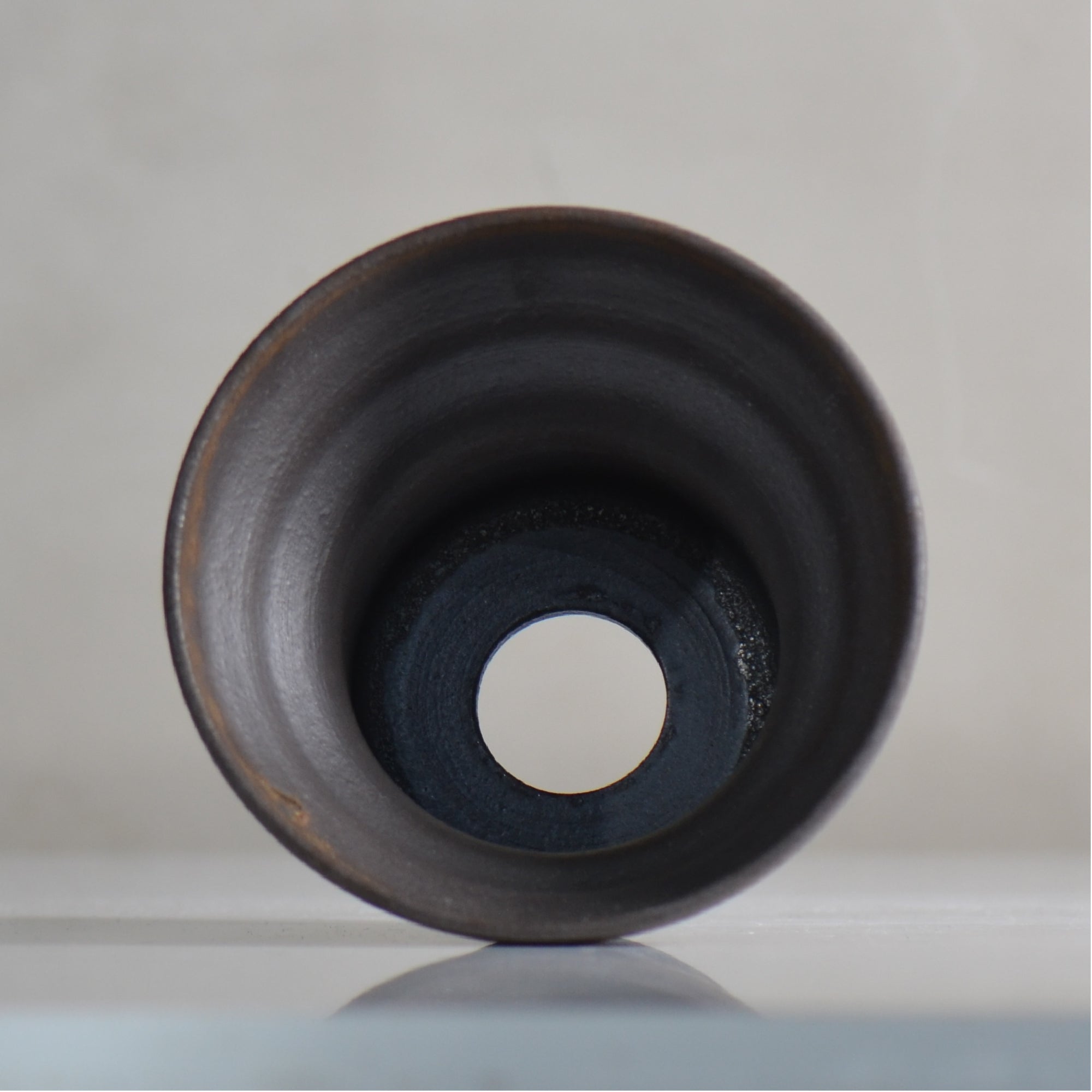 fuclay / FUCLAY black / fu4_fb07_m / 約 φ13.3cm / 植木鉢