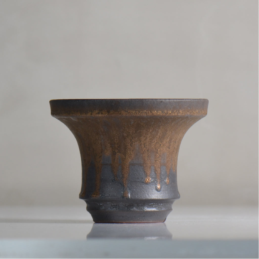 fuclay / FUCLAY black / fu4_fb08_m / 約 φ13.6cm / 植木鉢