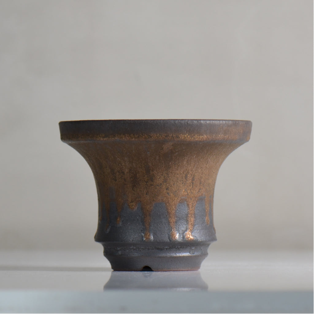 fuclay / FUCLAY black / fu4_fb08_m / 約 φ13.6cm / 植木鉢