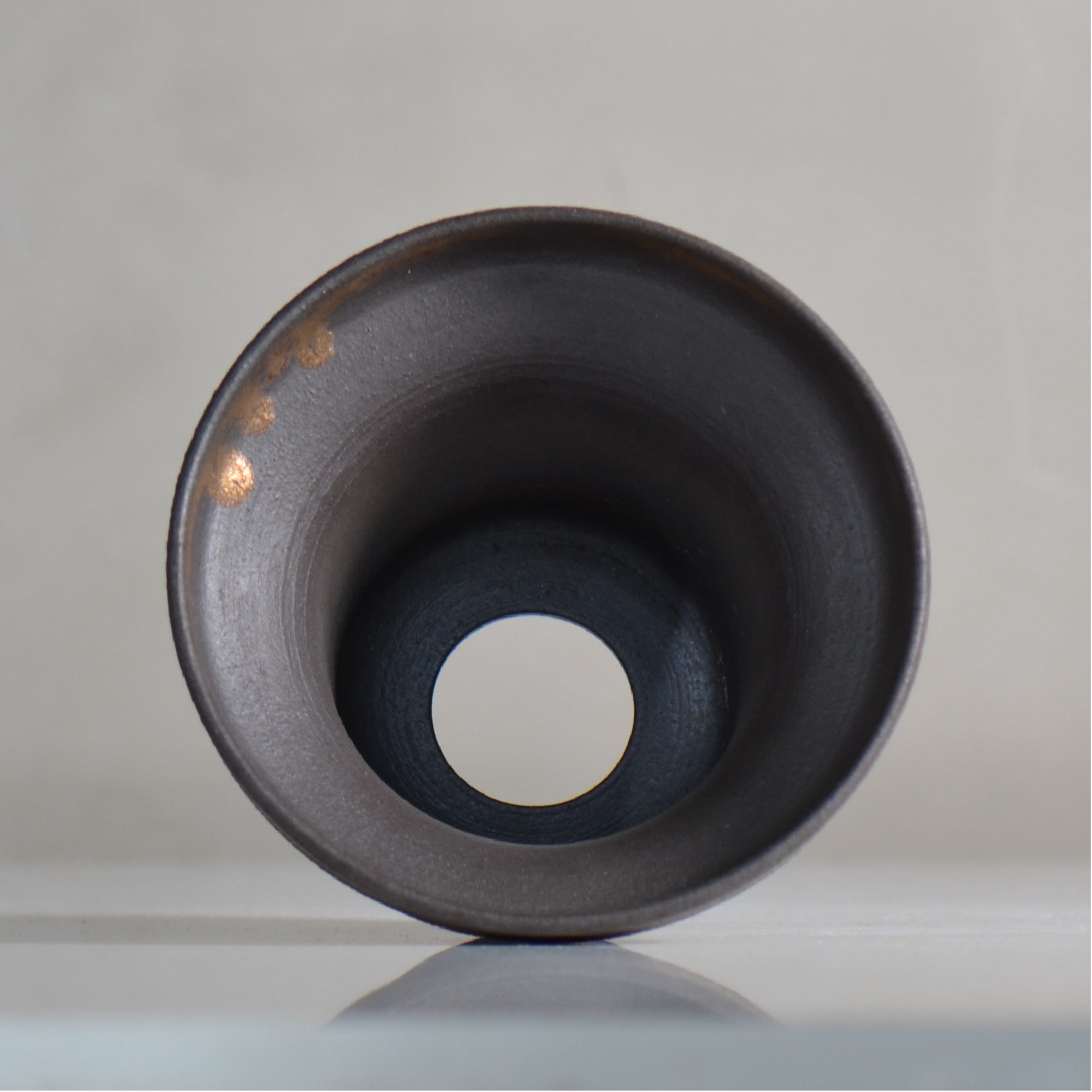 fuclay / FUCLAY black / fu4_fb08_m / 約 φ13.6cm / 植木鉢