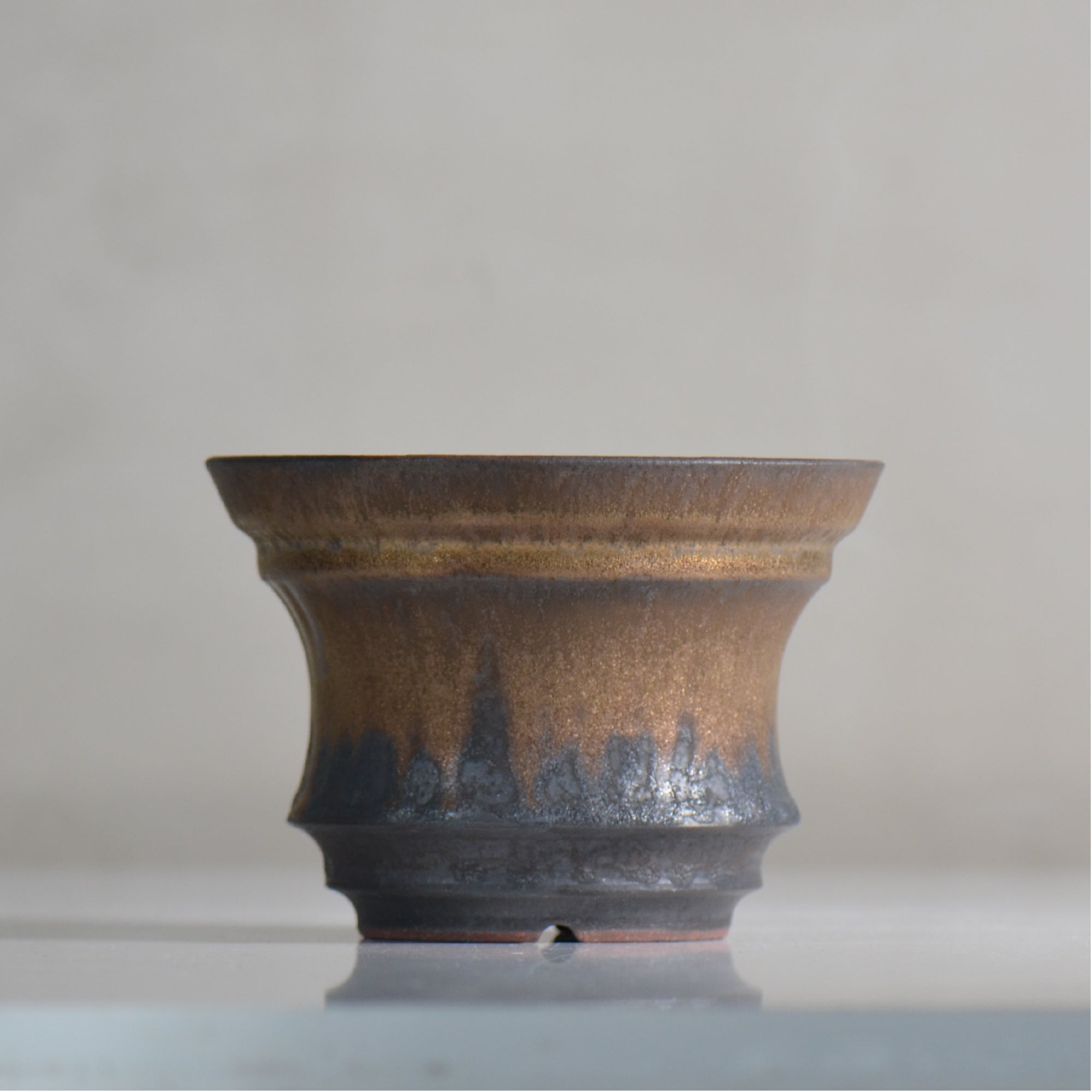 fuclay / FUCLAY black / fu4_fb09_m / 約 φ14cm / 植木鉢